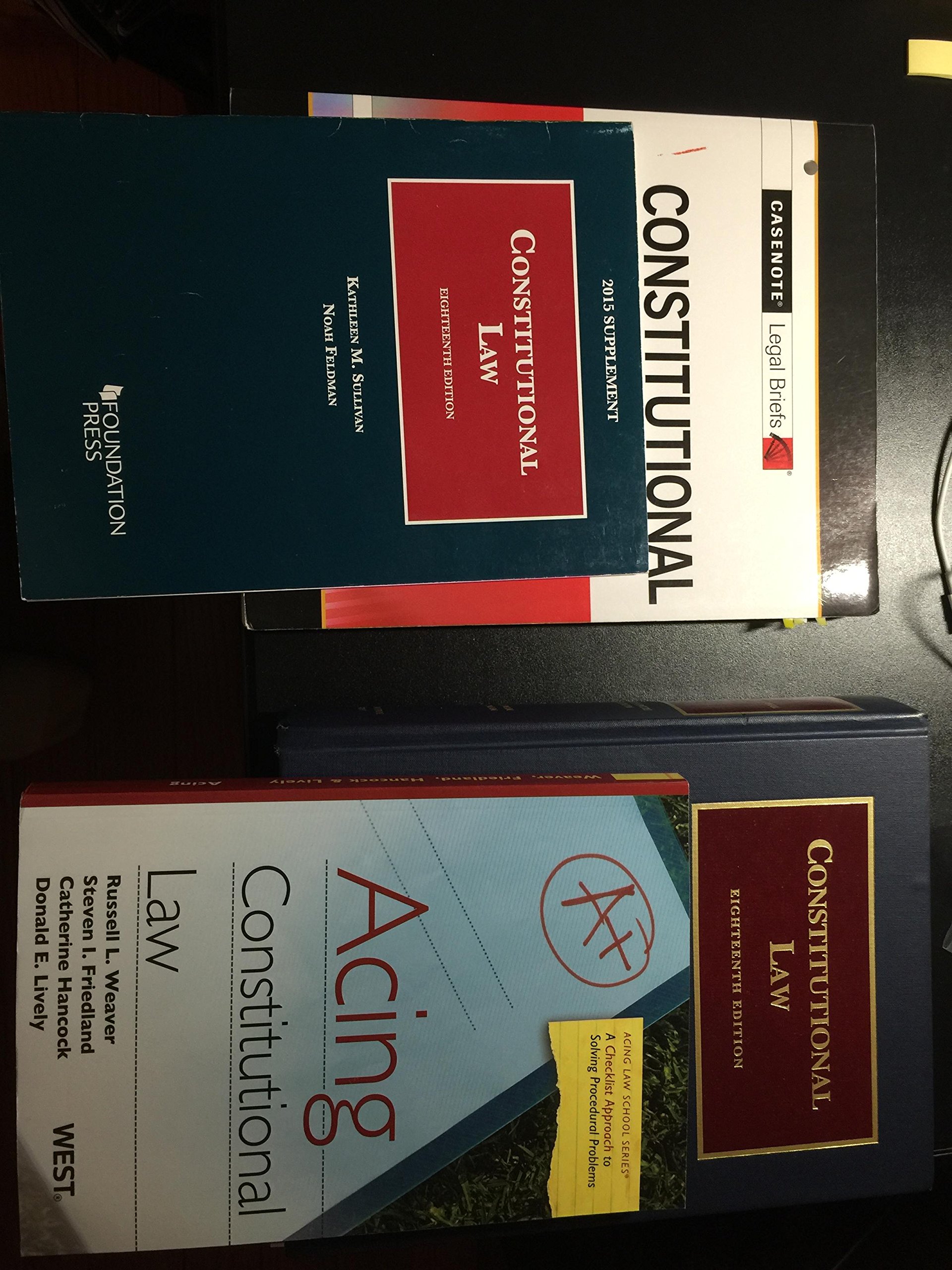 Constitutional Law Textbook - University Casebook Series | Essential for Law Students & Legal Studies | Perfect for Law School Courses & Exam Prep