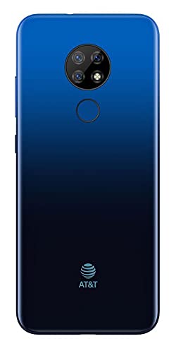 AT&T Prepaid Radiant Max 32GB Smartphone - 6.5 inch HD+ Display, Unlocked, Cobalt Blue - Perfect for Streaming, Gaming & Everyday Use