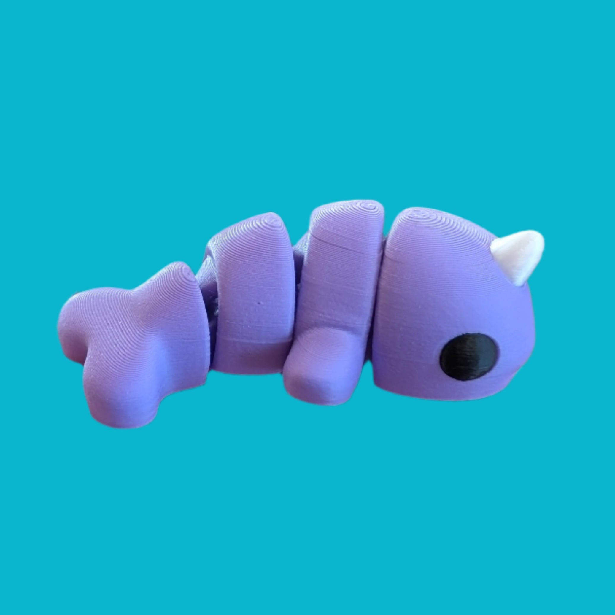 3D Printed Small Baby Narwhal Toy - Cute Miniature Unicorn Whale for Kids' Room Decor, Birthday Gifts & Ocean-Themed Collections | Perfect for Nursery, Party Favors & Educational Play