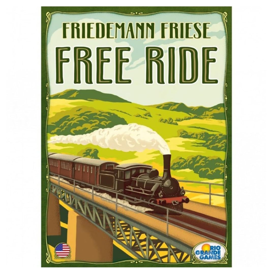 Free Ride Board Game by Rio Grande - Fun Family Game Night