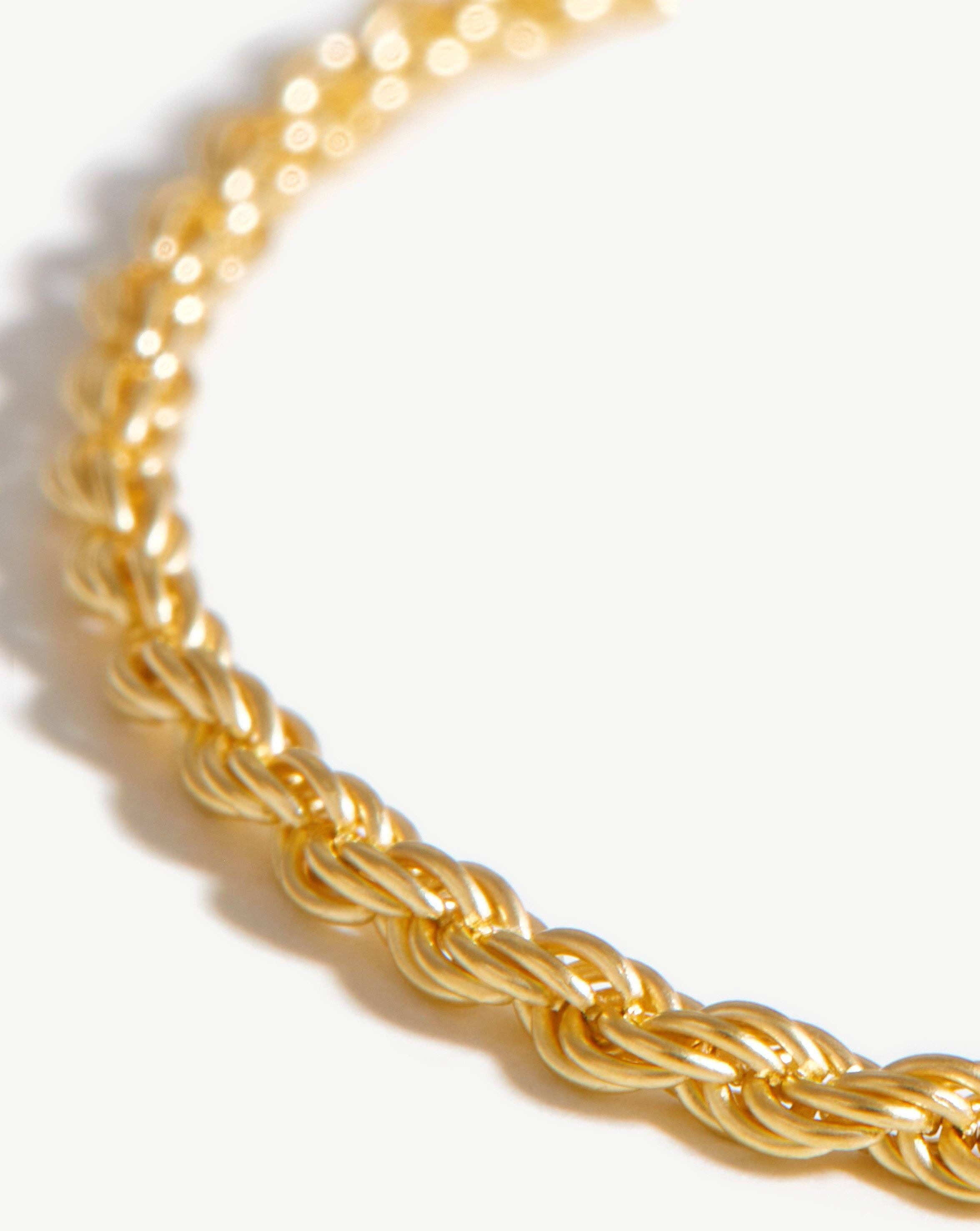 18K Gold Vermeil Long Rope Chain Necklace for Women - Elegant Layered Necklace for Everyday Wear, Date Night & Special Occasions