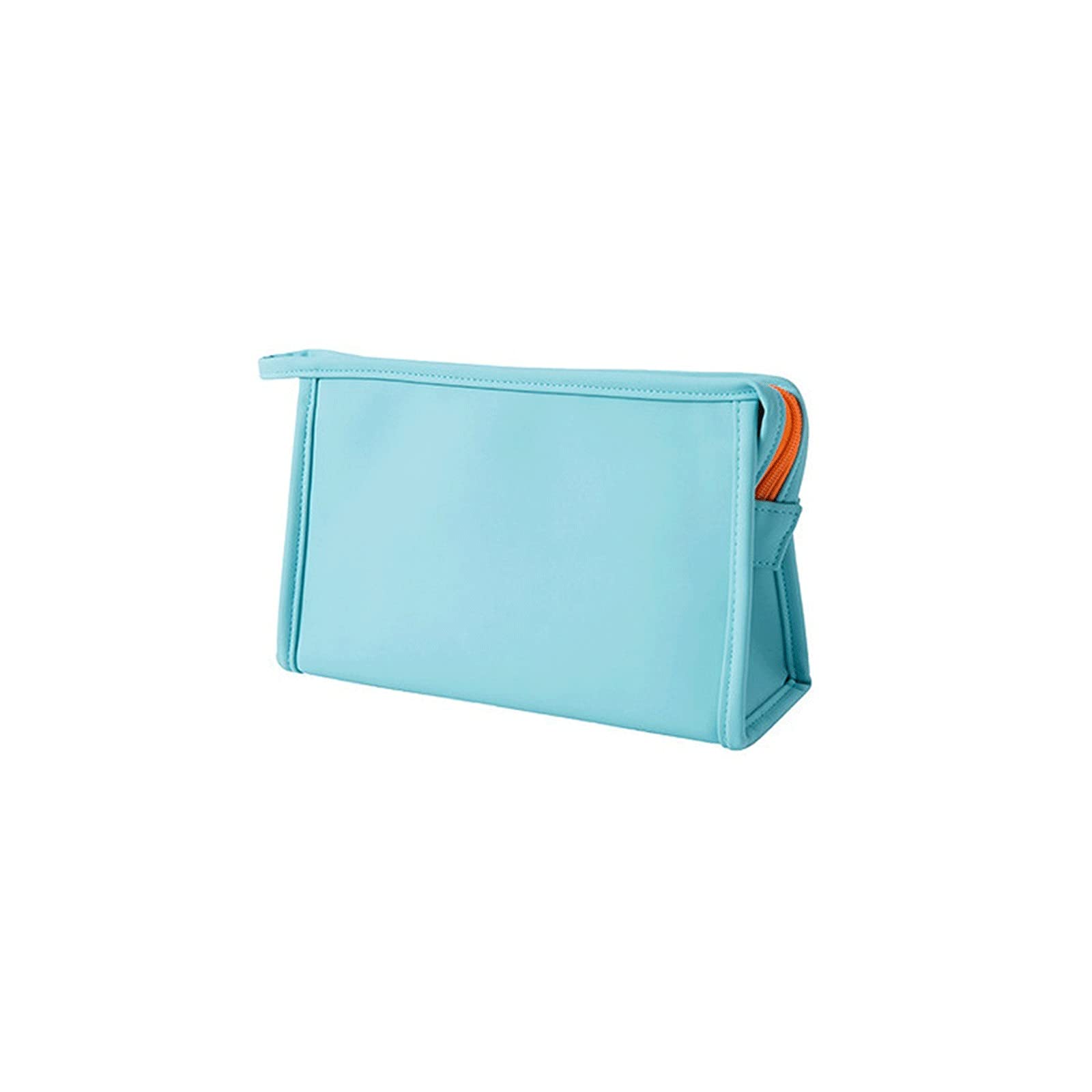 Waterproof PU Travel Cosmetic Bag - Cute Candy Green Portable Toiletry Organizer for Women | Perfect for Makeup Storage, Gym Essentials & Weekend Getaways
