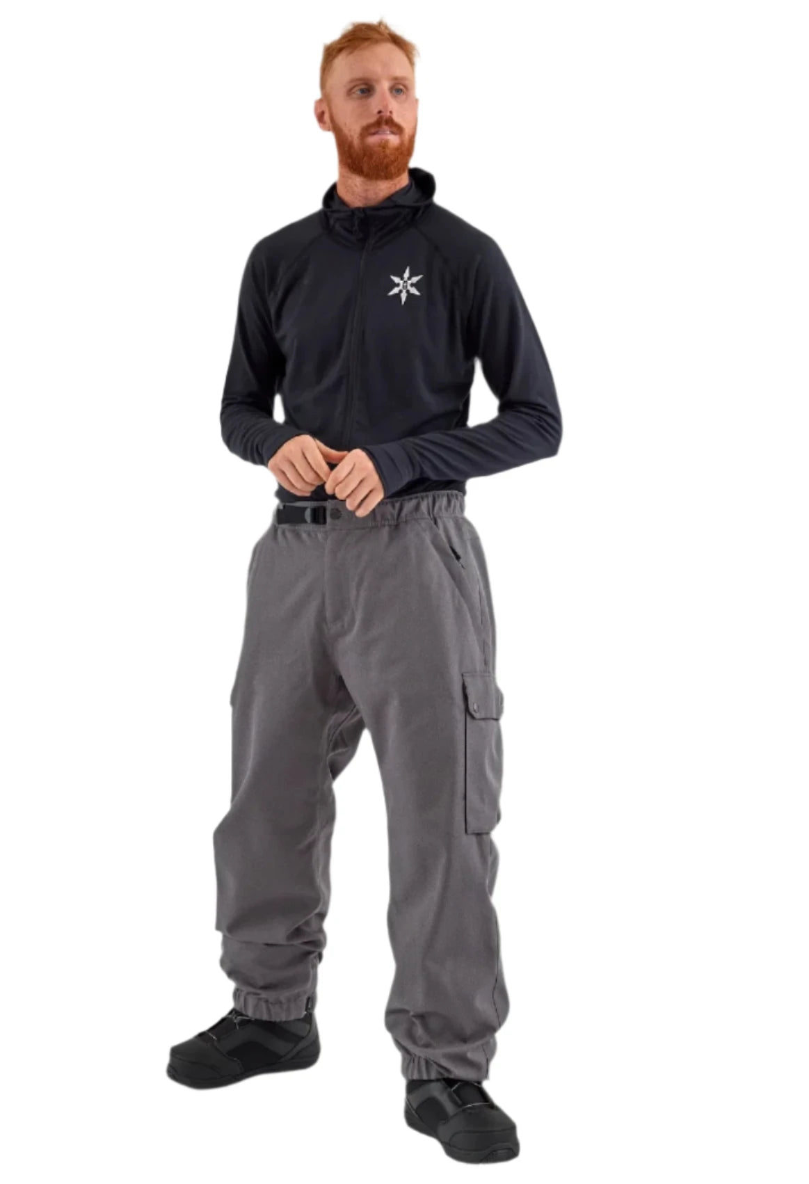 Airblaster Freedom Boss Shell Pant 2025 - Waterproof Snowboard Pants for Men & Women - Insulated Ski Pants with Adjustable Waist - Perfect for Snowboarding, Skiing & Winter Outdoor Activities