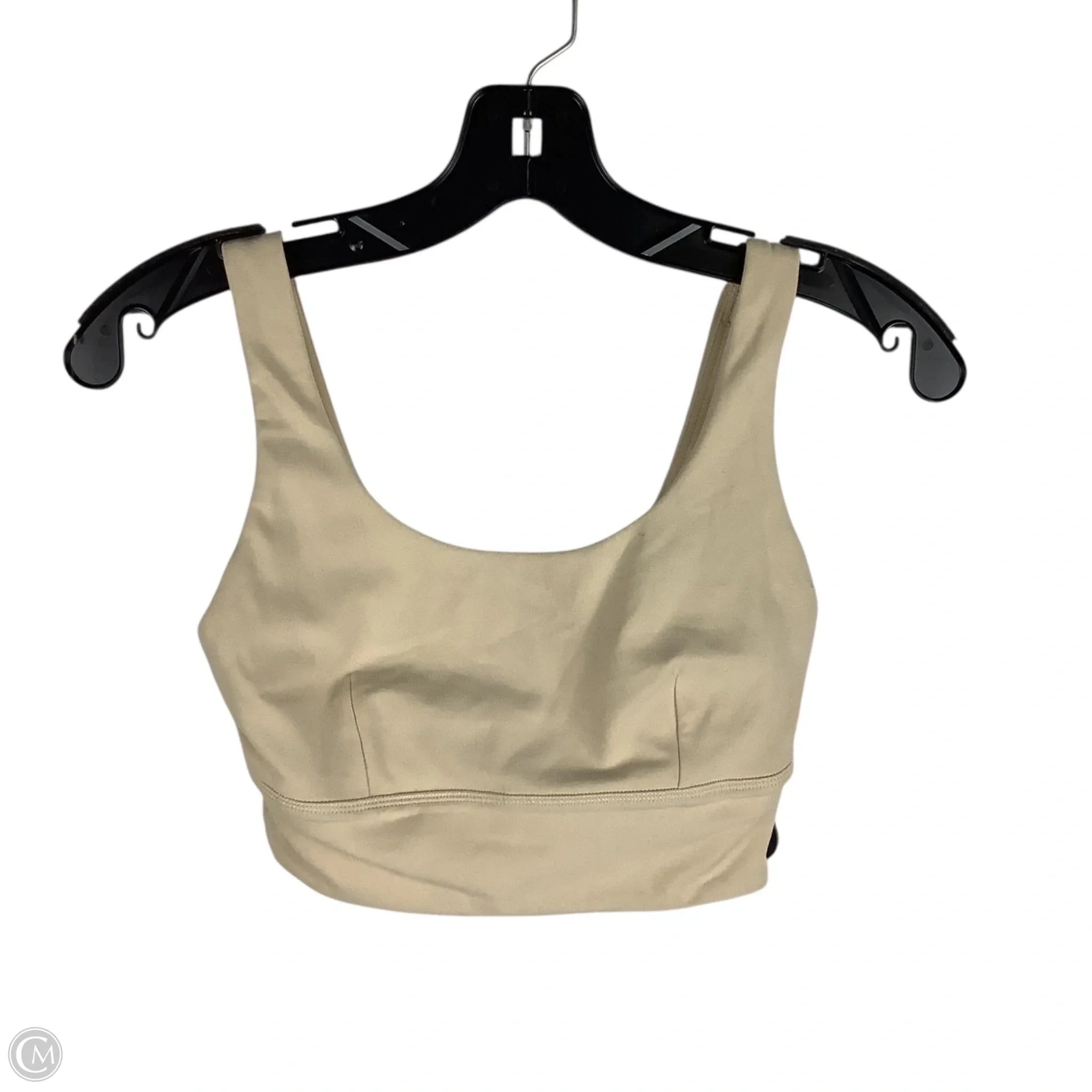 Lululemon Cream Athletic Bra Size 4 - High Support Workout Sports Bra for Running, Yoga & Gym