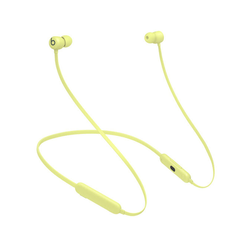 Beats Flex Wireless Earbuds by Dr. Dre - Yellow | Bluetooth Headphones with Magnetic Earbuds, 12-Hour Battery, Built-in Mic | Perfect for Workouts, Commuting & Everyday Use