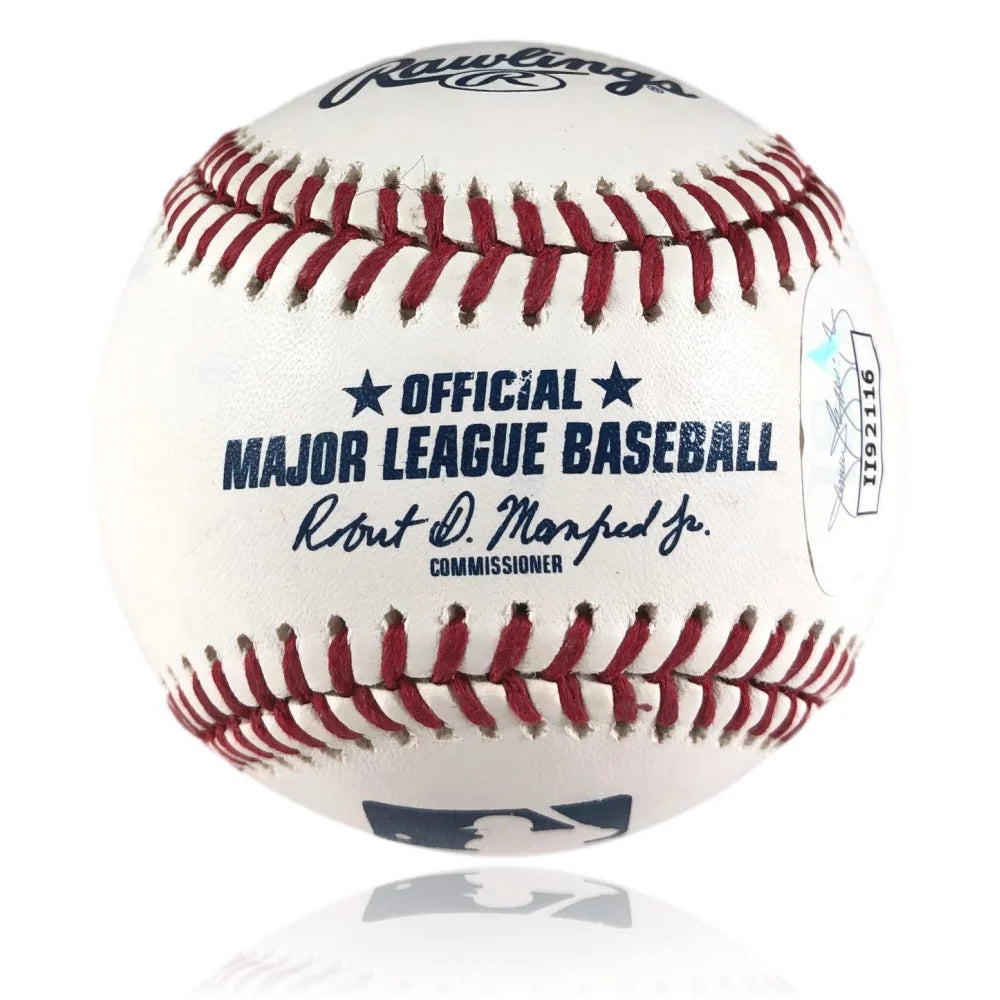 Dennis Quaid Autographed Rawlings OML Baseball - JSA Certified COA - Signed Parent Trap Rookie Collectible - Perfect for Baseball Memorabilia Collections & Movie Fan Gifts