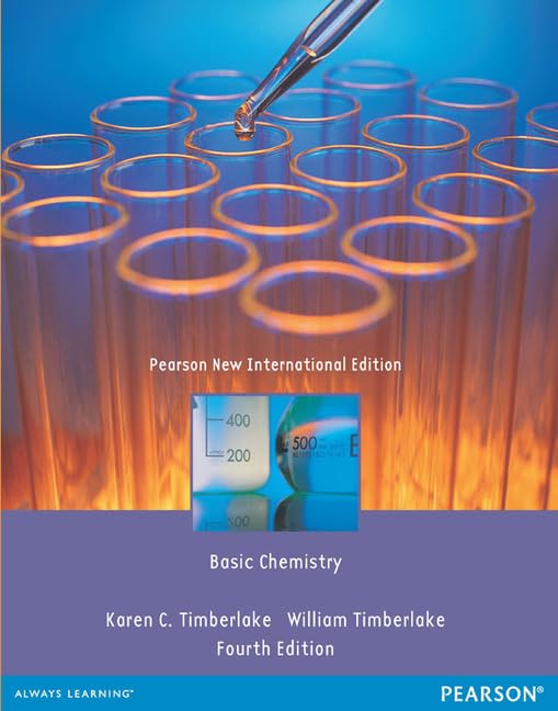 Basic Chemistry Pearson New International Edition Textbook - Comprehensive Guide for College Students & Self-Learners | Perfect for STEM Classes, Home Study & Laboratory Reference