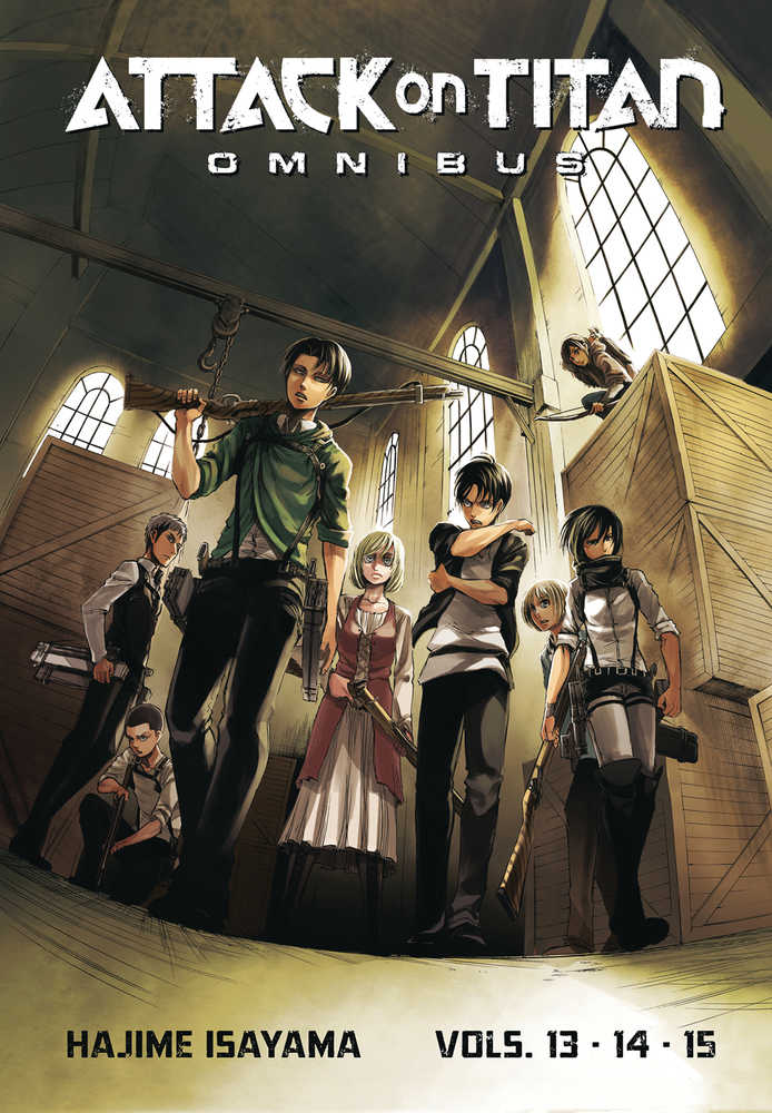 Attack On Titan Omnibus Volumes 5, 13 & 15 - Mature Edition | Complete Manga Collection for Adults | Perfect for Anime Fans & Comic Book Collectors