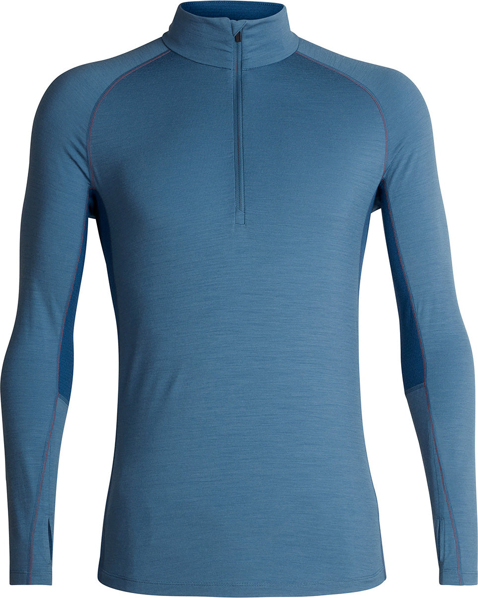 200 Zone Men's Long Sleeve Half Zip Pullover - Breathable & Moisture-Wicking Performance Shirt for Running, Hiking & Outdoor Activities