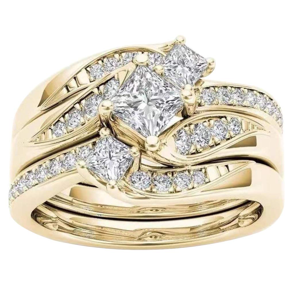 Men's Silver Round Diamond Wedding Band Ring - Solid 14K Yellow Gold Size 6-13 - Perfect for Engagement, Anniversary & Gift Giving
