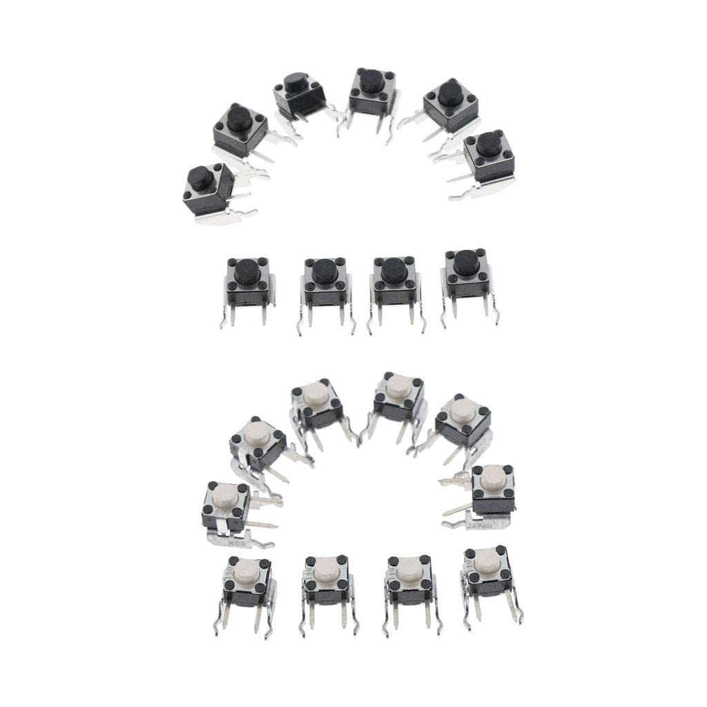 Original Title: Shiwaki Per Microsoft Xbox 360 One Controller LB / RB Pulsanti Interruttori Tattili Interruttore - Bianca   Optimized Title: Shiwaki Replacement LB RB Tactile Switch Buttons for Microsoft Xbox 360 & One Controller - White | Perfect for Gaming & DIY Repairs