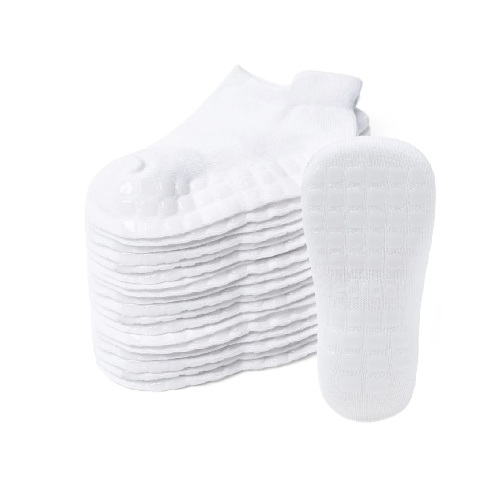 Non-Slip Baby Socks with Grippers (9 Pairs) for Infants & Toddlers 0-7 Years - Soft Anti-Skid Walking Socks for Crawling, First Steps & Playtime