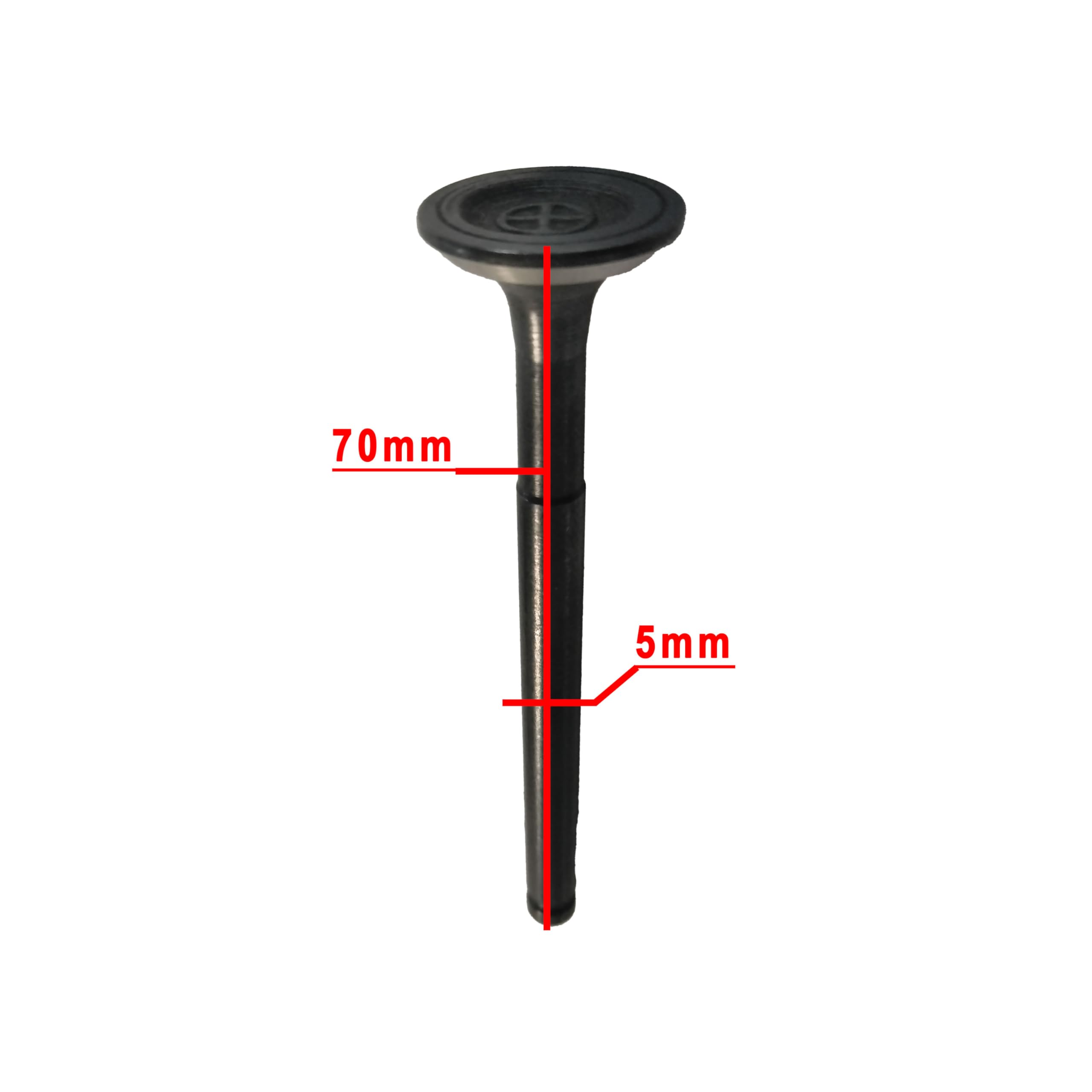QMB 49cc 50cc Scooter Exhaust Valve - OEM Replacement Part for Wolf Brand Scooters, Mopeds, ATVs & Go Karts - Perfect for Engine Repair & Performance Upgrades