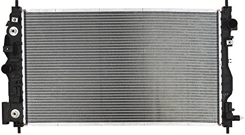 RAREELECTRICAL New Radiator Assembly Compatible with 2011-2013 Buick Regal Turbocharged Automatic Transmission - OEM Part Numbers 13241729, 22762531, 13217, GM3010544, CU13217 - Perfect for Engine Cooling System Repair & Maintenance