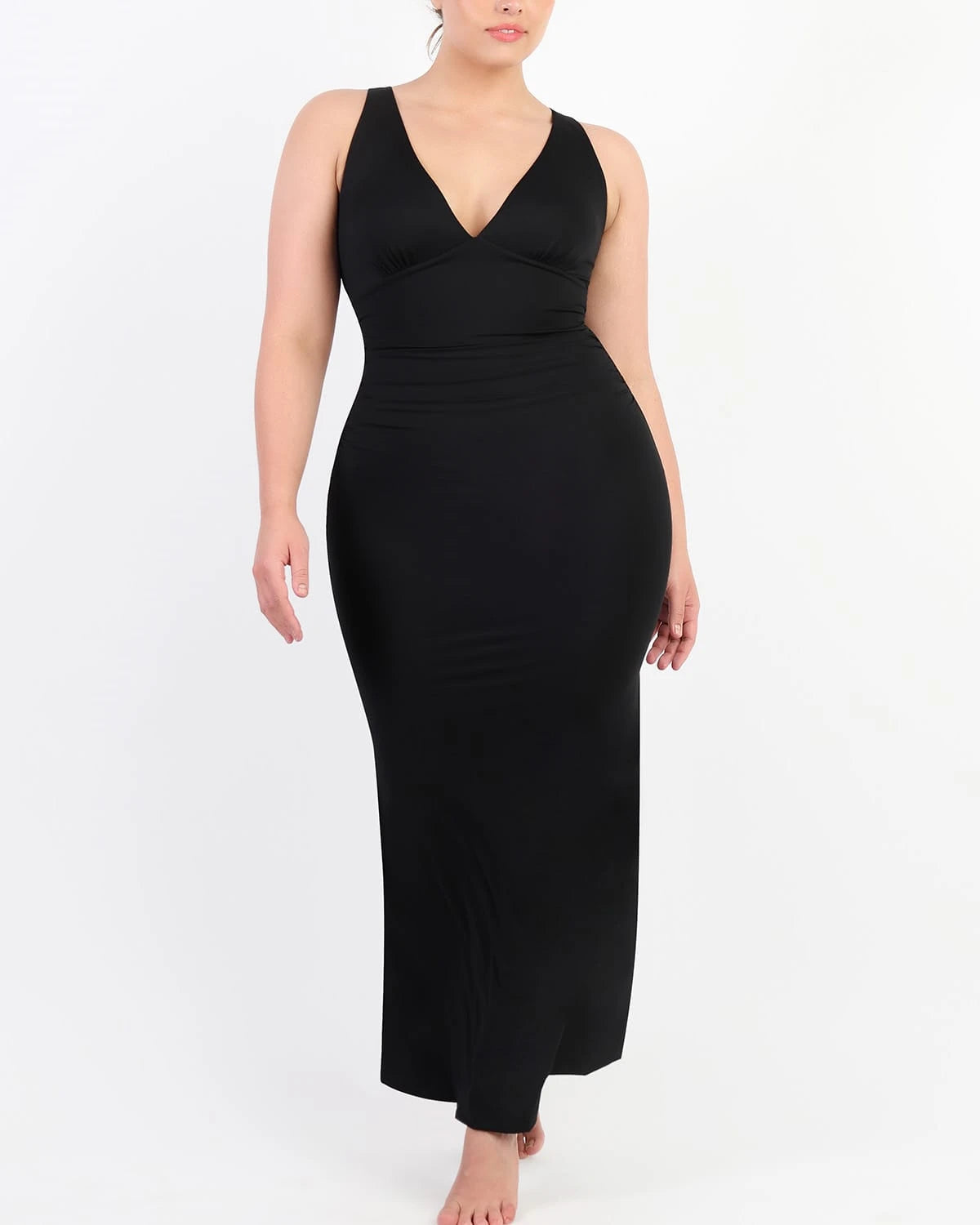 Mermaid Hem Shaping Dress for Women - Slimming Bodycon Dress for Evening Parties, Date Nights & Special Occasions