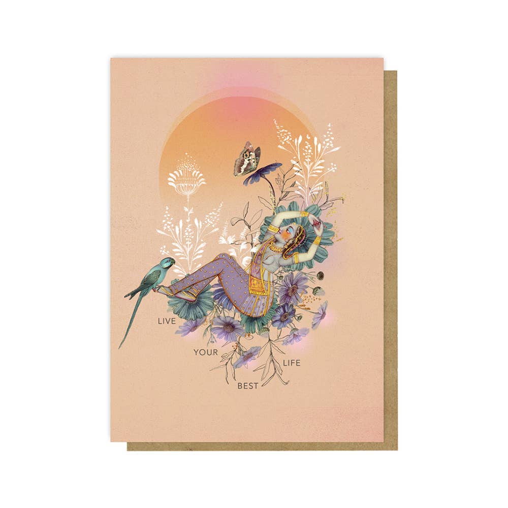 Best Life Greeting Card - Premium Quality Inspirational Cards for Birthdays, Anniversaries & Special Occasions - Perfect for Uplifting Messages & Thoughtful Gifts
