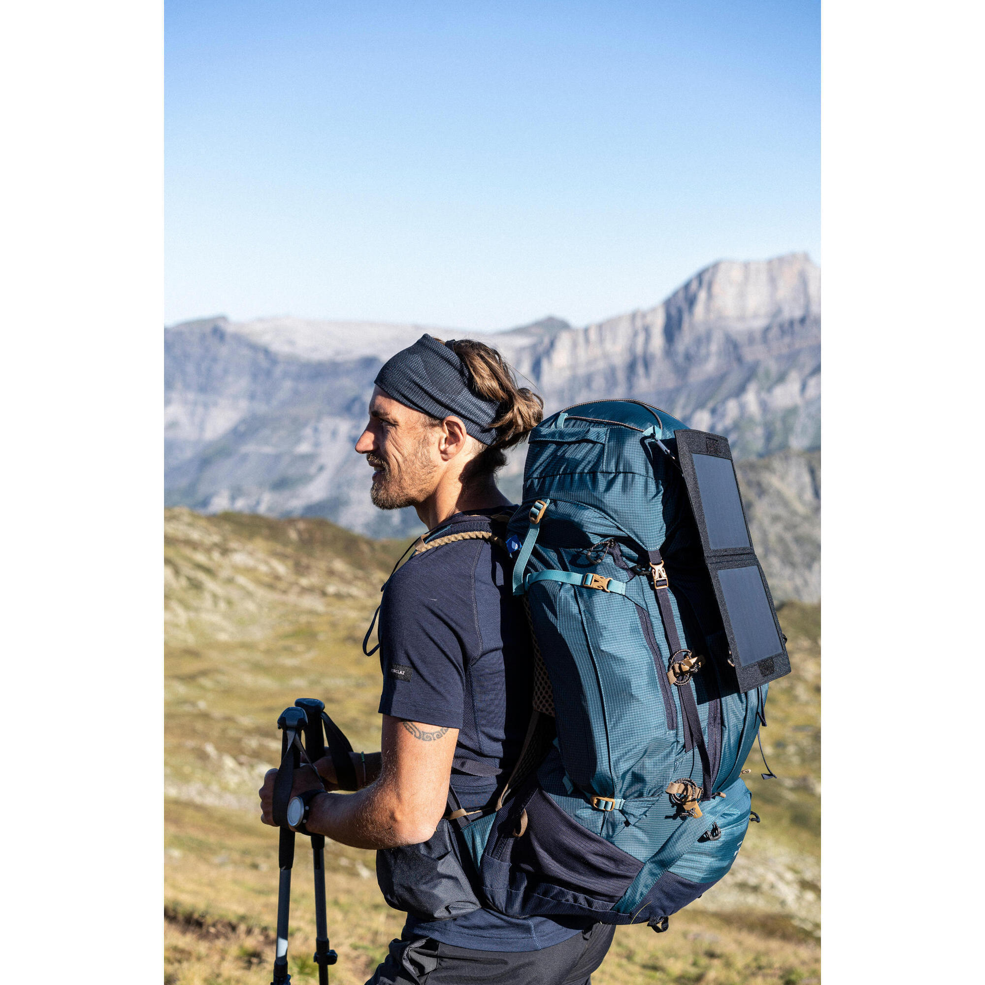 Simond MT500 Air 50+10L Men's Hiking Backpack - Lightweight & Durable for Outdoor Camping, Trekking & Travel Adventures