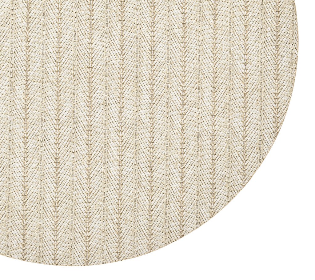 Natural Herringbone Placemats Set of 4 - Elegant Woven Table Mats for Dining, Kitchen, and Home Decor - Perfect for Dinner Parties, Holidays & Everyday Use