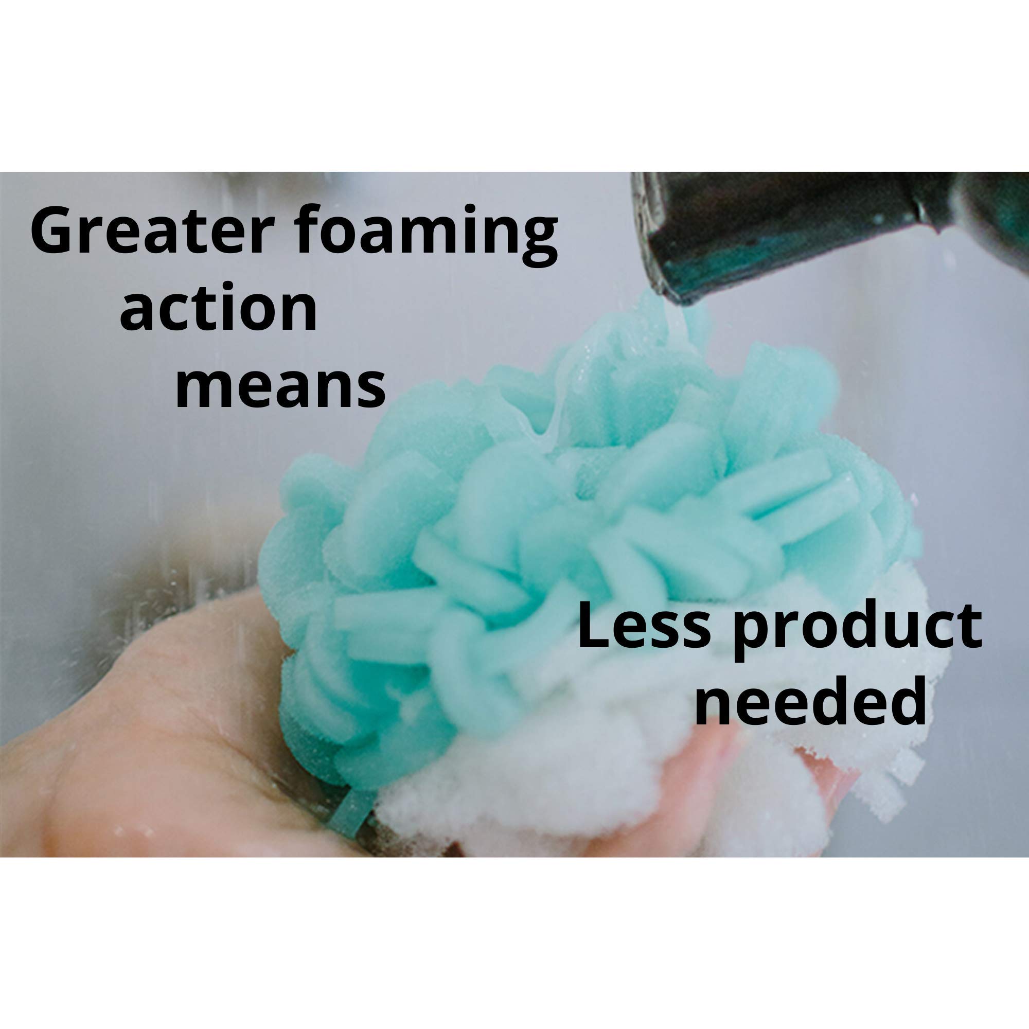 3-Pack Facial Buff Pads - Exfoliating & Cleansing Foam Loofah for Face - Remove Oil, Dirt, Dead Skin & Makeup - Gentle to Clinical Strength for Sensitive, Dry, Oily & Combination Skin (Pink) - Perfect for Daily Skincare Routine, Spa Treatment & Travel Essentials