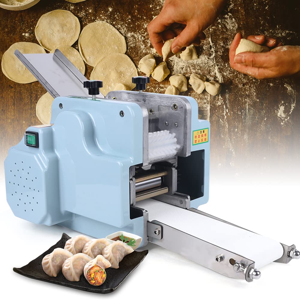 3.15 Inch Commercial Electric Dumpling Maker Machine - 140W 110V, 40 pcs/min, Replaceable Mold for Dumpling Wrappers & Wonton Dough - Perfect for Restaurants, Catering & Home Kitchen Use