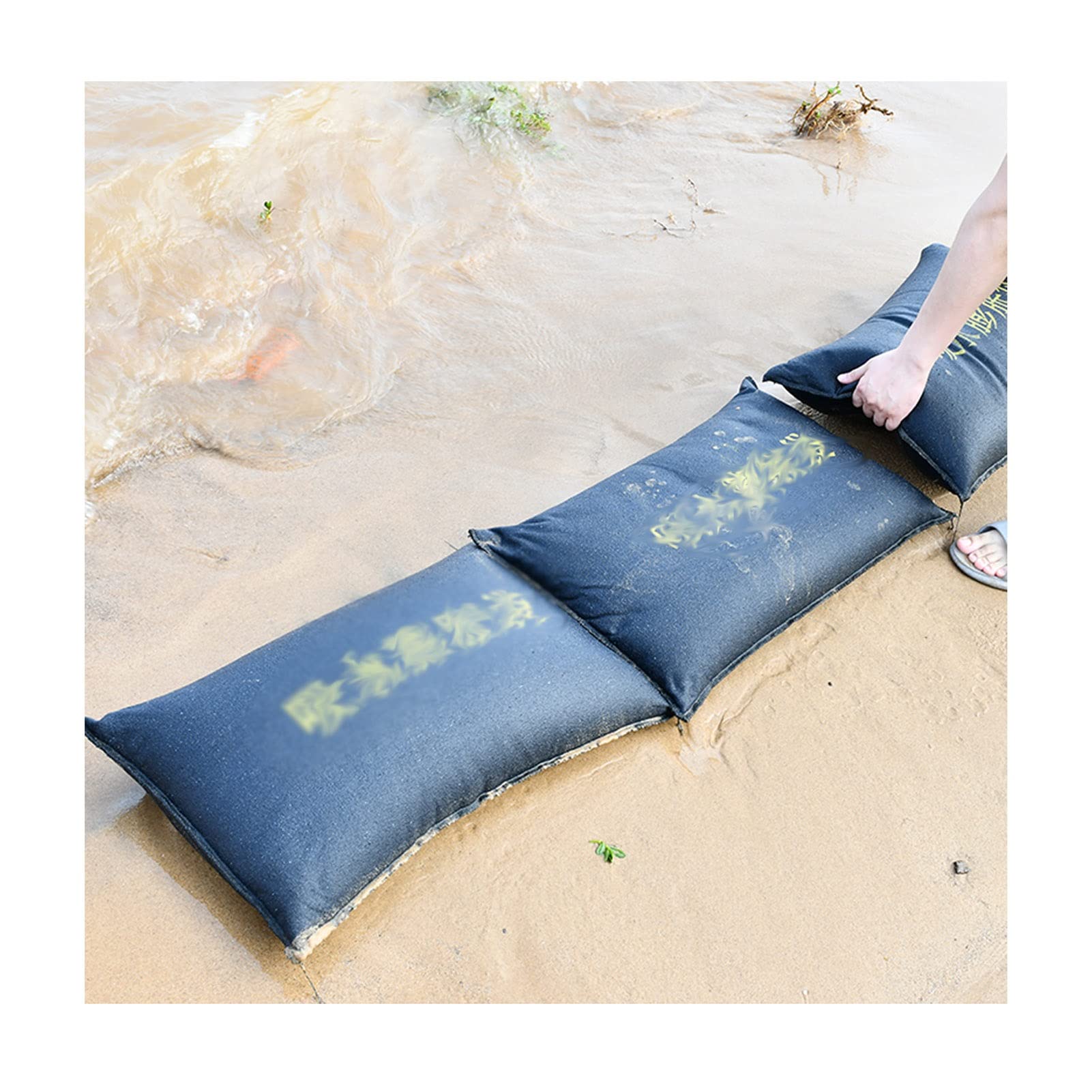 Self-Filling Flood Barrier Sandbags - Pack of 5 | Waterproof Flood Protection | Emergency Sand Bags for Home, Business & Camping Tents | Quick-Deploy Flood Defense for Storms & Heavy Rains