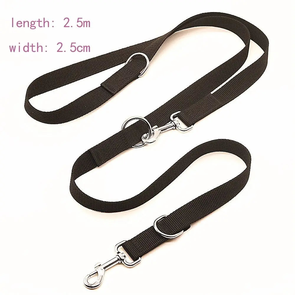 Police Style Dog Training Lead - Heavy Duty Control Leash for Walking & Obedience Training | Perfect for Large Dogs, Aggressive Dogs & Professional Dog Handlers