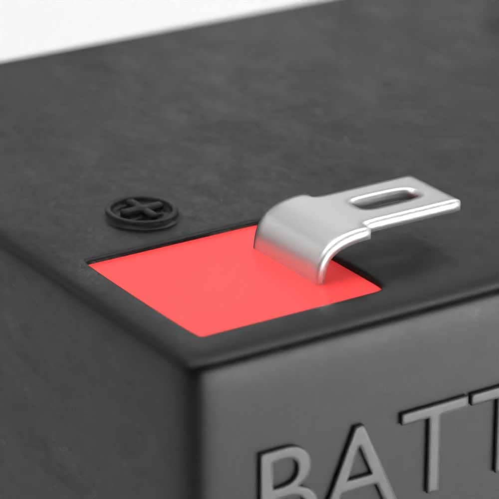 Replacement 6V 4.0Ah SLA Battery - Compatible with LCR6V4ML/2 - Rechargeable Sealed Lead Acid Battery (1 Pack) - Perfect for Security Systems, Emergency Lighting & Medical Devices
