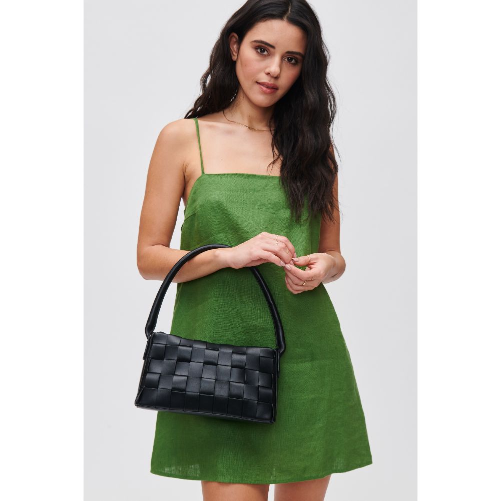 Vayne Woven Clutch for Women - Stylish Handbag for Evening Parties, Weddings & Date Nights | Elegant Crossbody Purse with Adjustable Strap