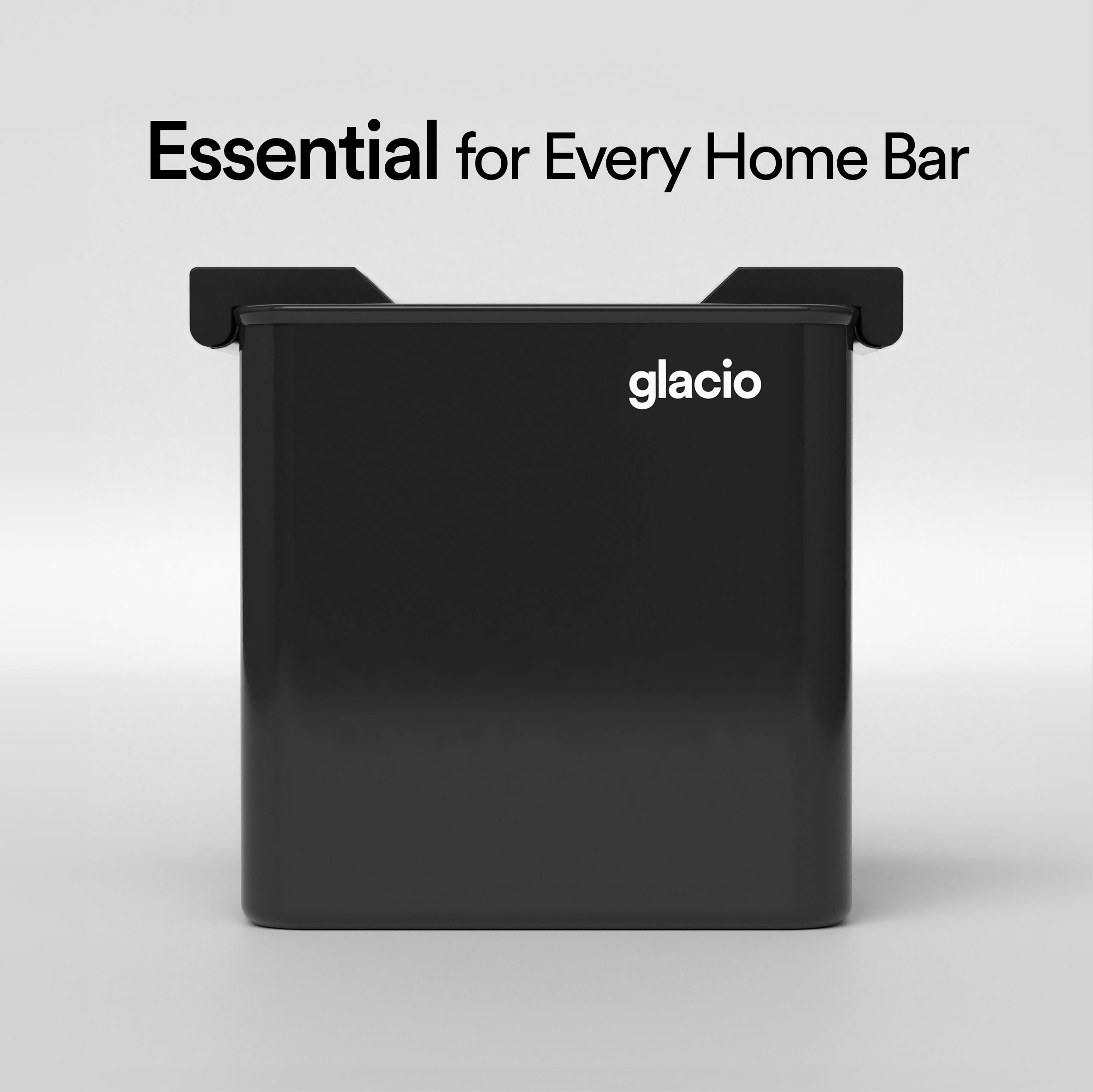 Glacio Clear Ice Ball Maker - 2.4 Inch Crystal Clear Ice Spheres for Whiskey & Cocktails - Perfect for Bourbon, Scotch, Cocktail Parties & Home Bars - Premium Reusable Ice Mold for Chilling Drinks in Style