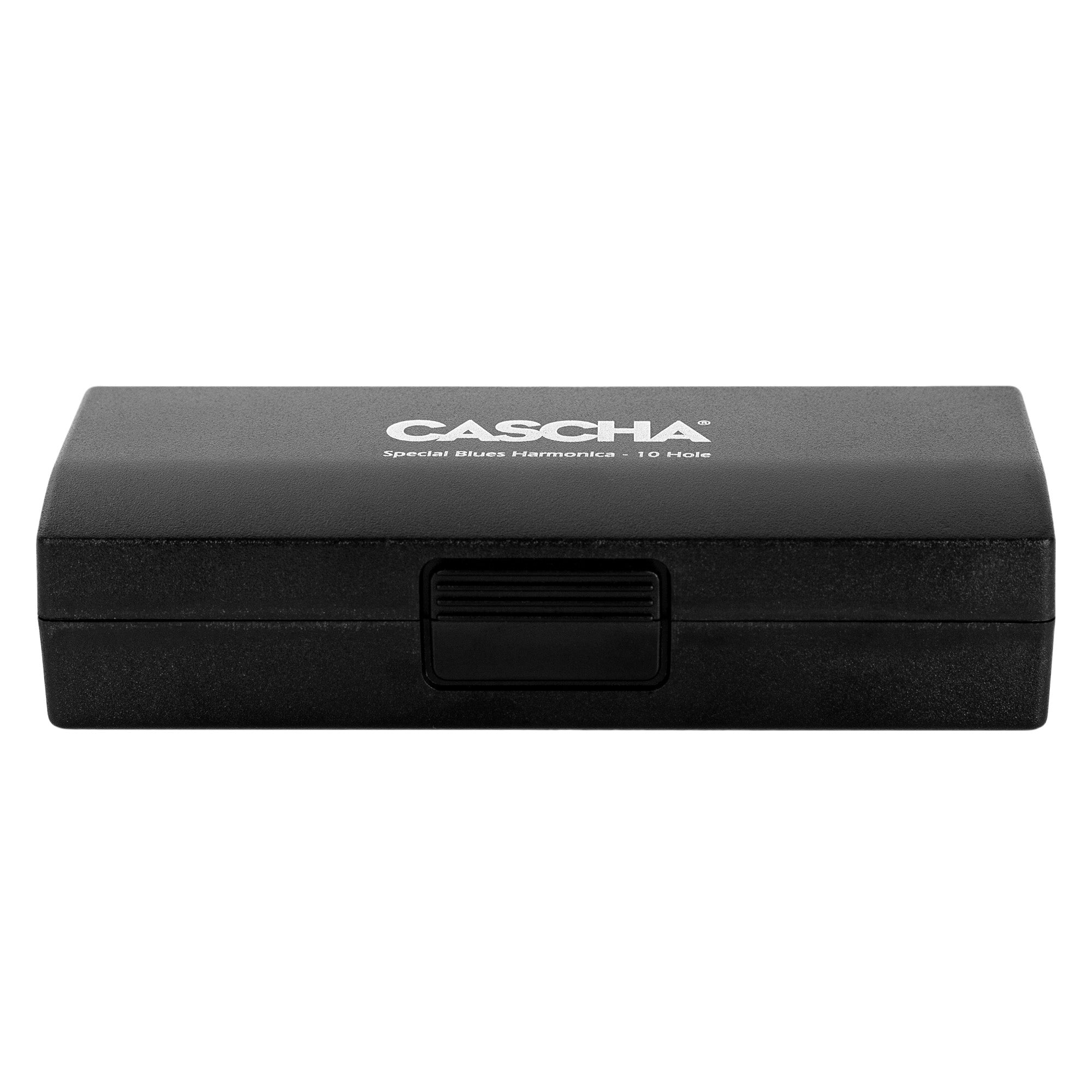 Cascha Special Blues Harmonica in G Diatonic - Professional 10 Hole Harmonica for Blues, Folk & Rock Music - Perfect for Beginners & Musicians