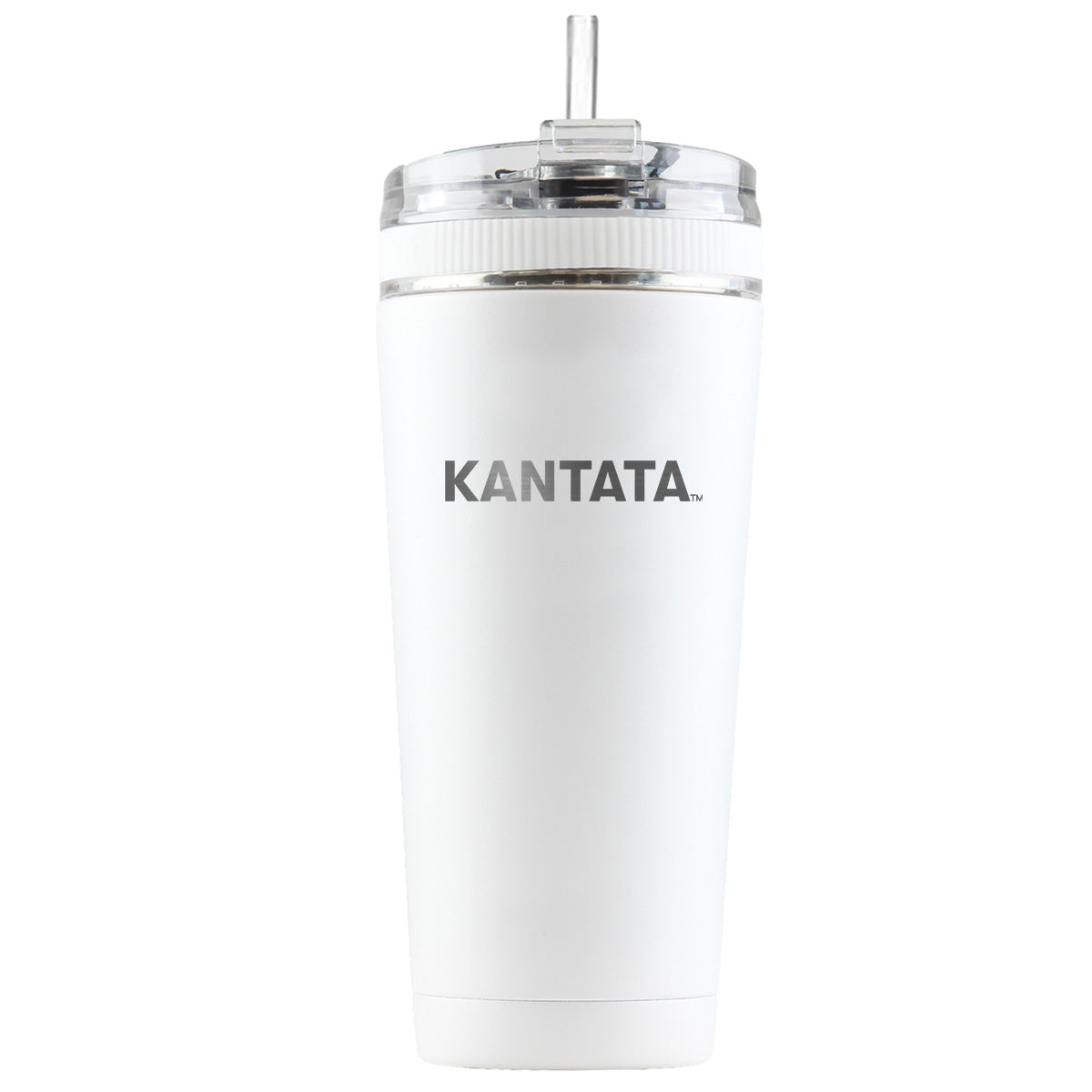 Kantata Custom 26oz Flexible Water Bottle - Leak Proof, BPA Free, Durable for Gym, Hiking & Outdoor Activities
