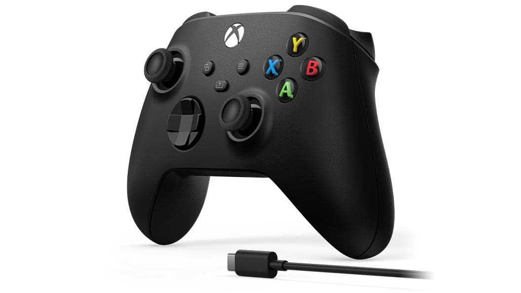 Xbox Wireless Controller for PC with USB C Cable - Compatible with Windows 10/11, Gaming, Streaming & Remote Play
