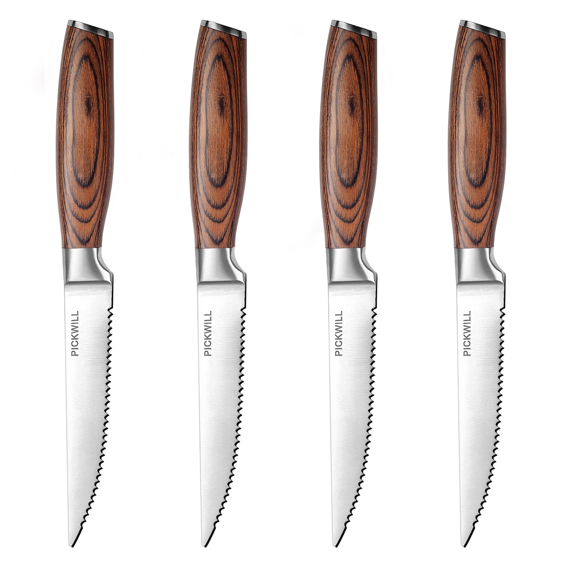 Premium 4-Piece Steak Knife Set - 4.5