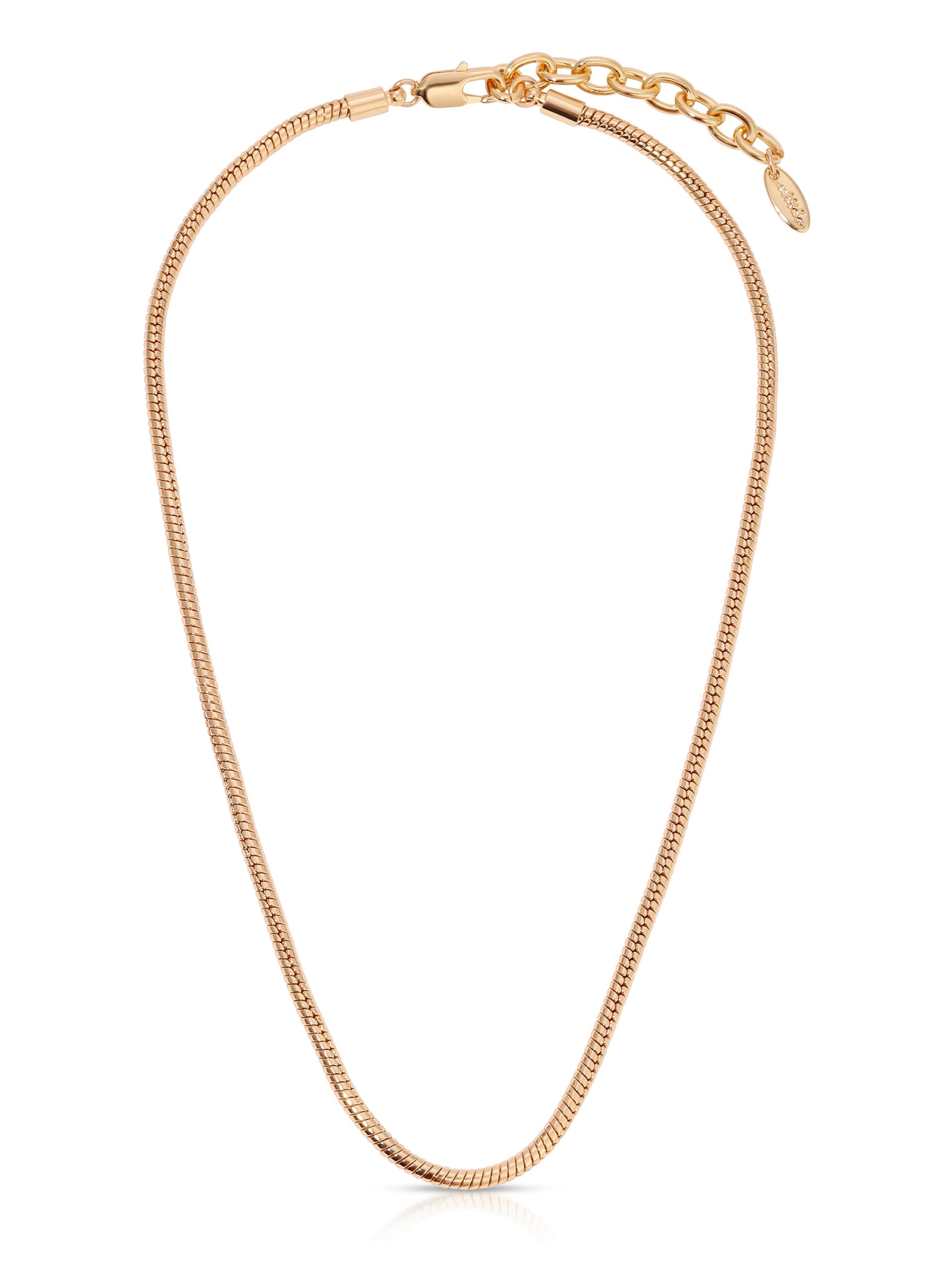 Elegant Classic Snake Chain Necklace for Women - 18K Gold Plated Dainty Layering Jewelry - Perfect for Everyday Wear, Gifts & Special Occasions