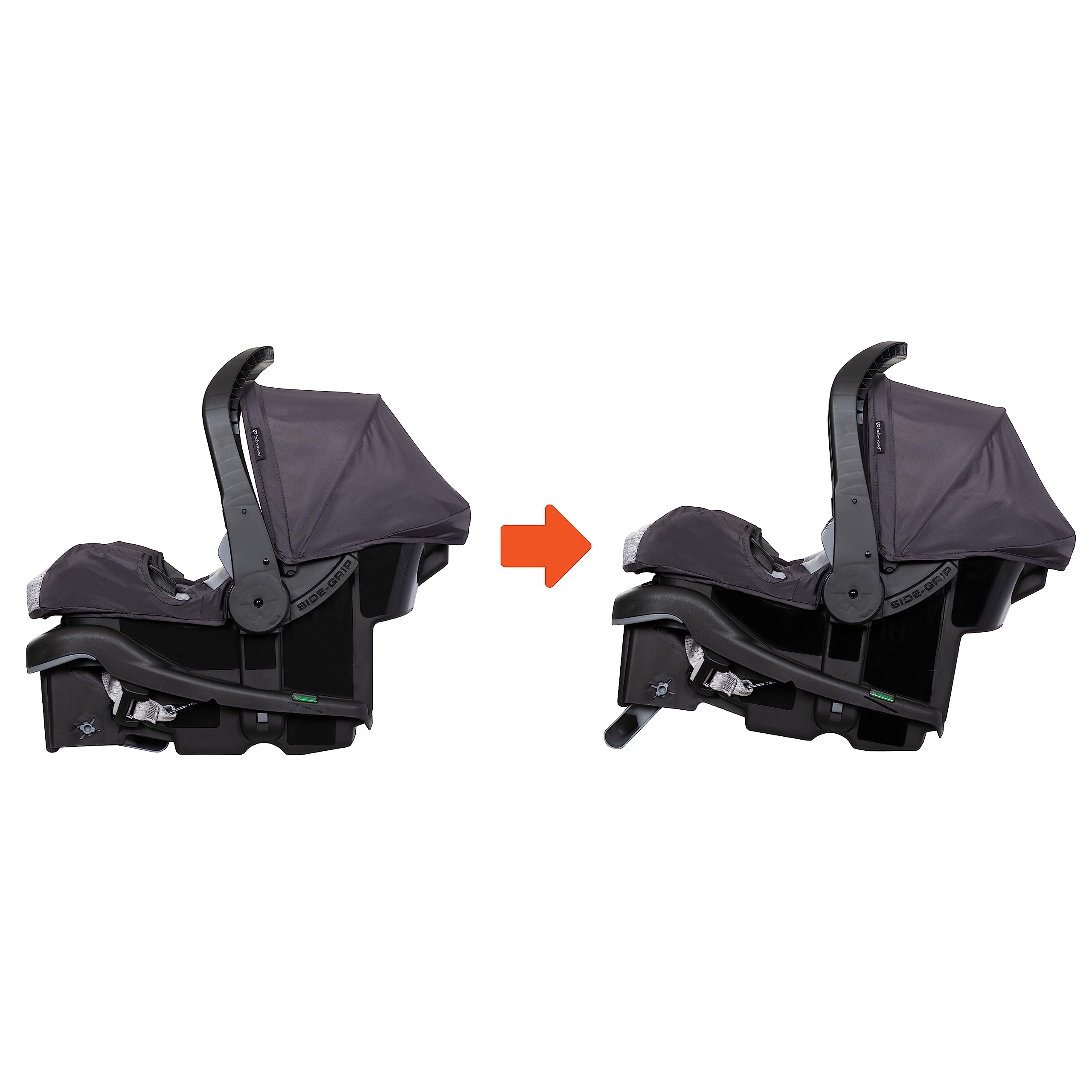 Baby Trend Passport® Travel System Stroller with EZ-Lift™ Infant Car Seat - Lightweight Compact Stroller for Newborns & Toddlers | Perfect for Air Travel, Shopping & Daily Walks (Dash Pink)