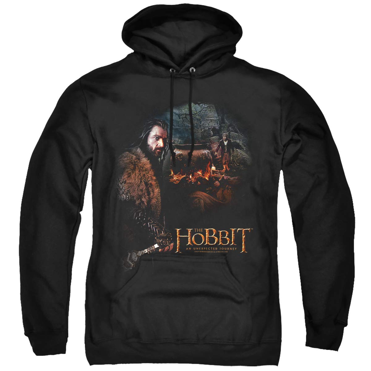 Hobbit Cauldron Hoodie for Adults - Cozy Unisex Pullover for Casual Wear