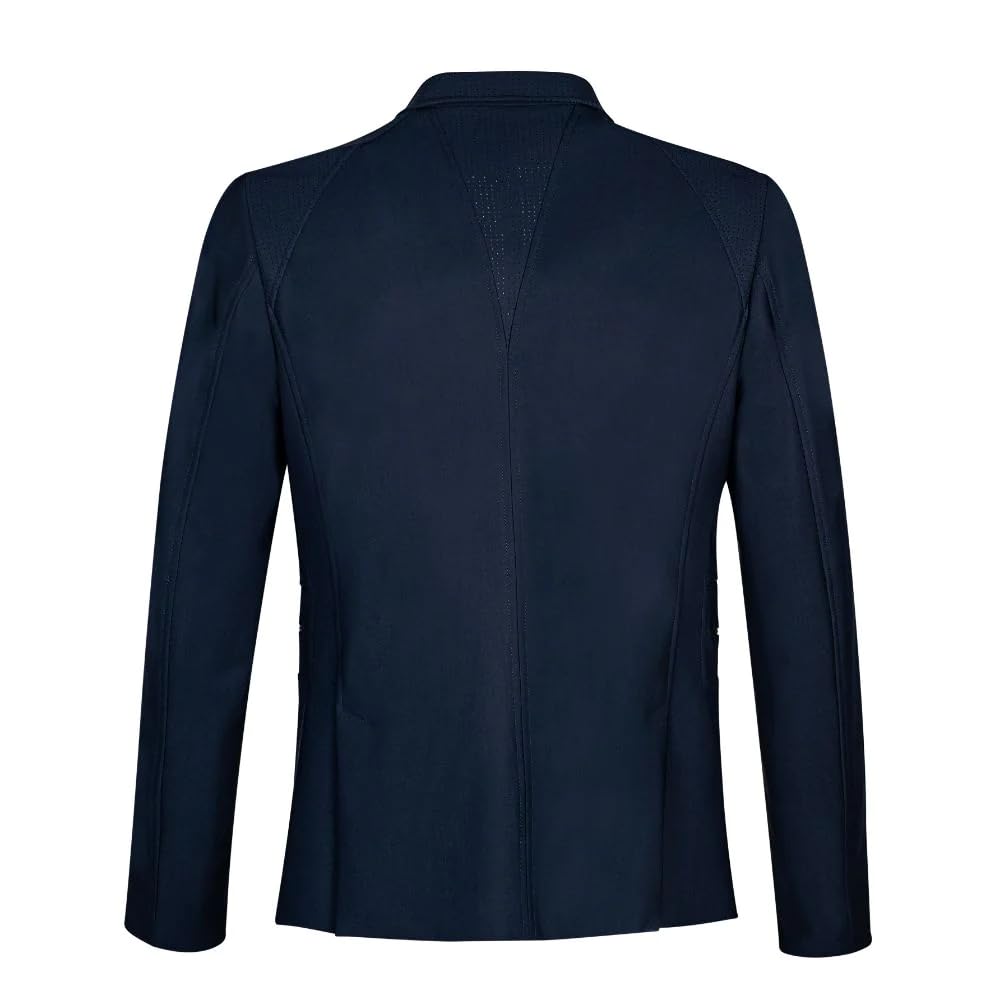 Equiline Gesso Men's Equestrian Competition Jacket - Premium Show Jumping & Dressage Riding Coat for Horseback Riding Events