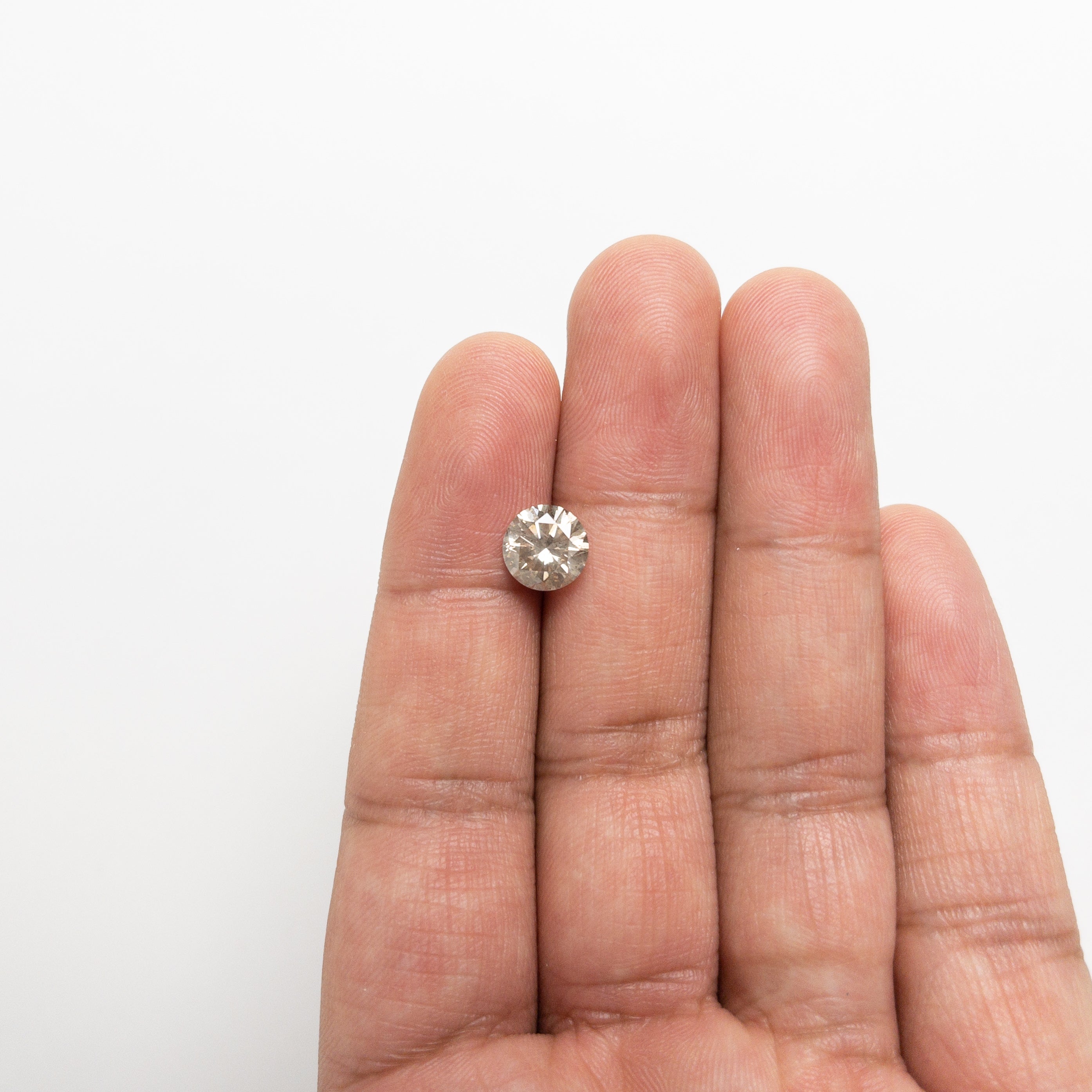 2.07ct Round Brilliant Cut Diamond - 8.13x8.12x5.05mm (20010 03) | Loose Gemstone for Engagement Rings & Jewelry Making
