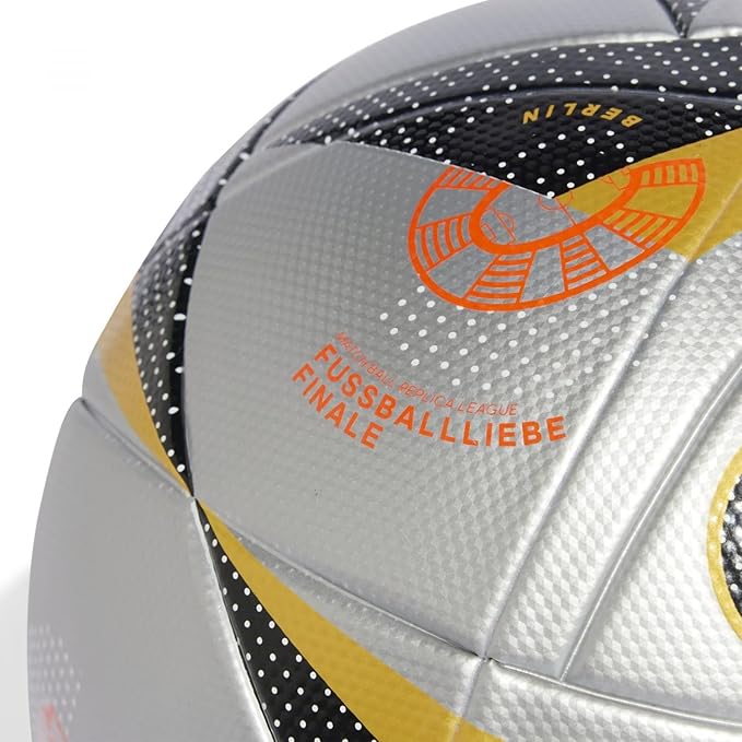 Adidas EURO 2024 UEFA Official Match Soccer Ball IX4046 - Authentic Tournament Football for Games, Training & Collectors
