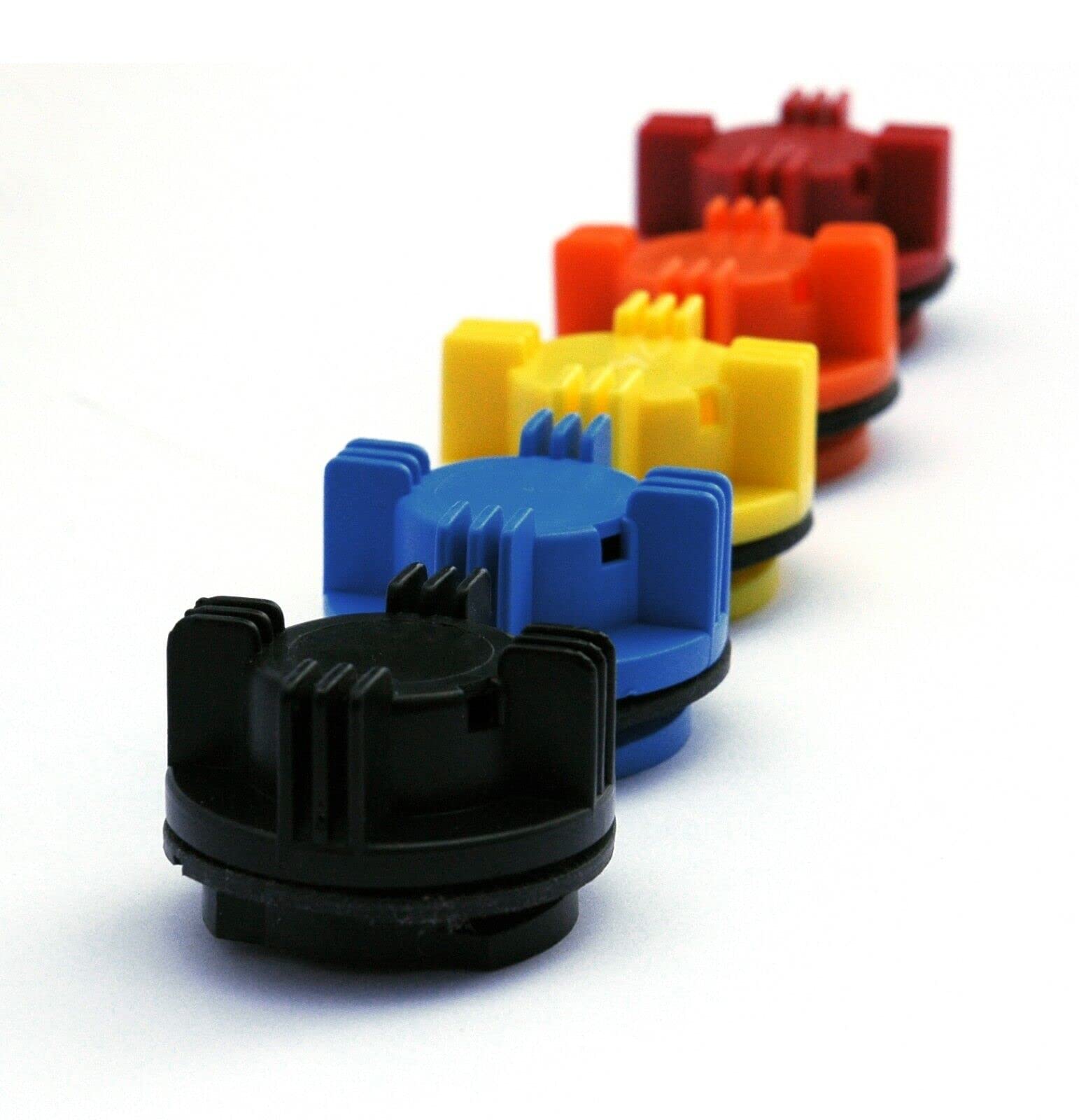 Black Battery Vent Caps (1 Pack) - Universal Fit for Marine, Golf Cart & RV Batteries - Durable & Leak-Proof Design - NOT for Car Batteries - Perfect for Battery Maintenance & Replacement