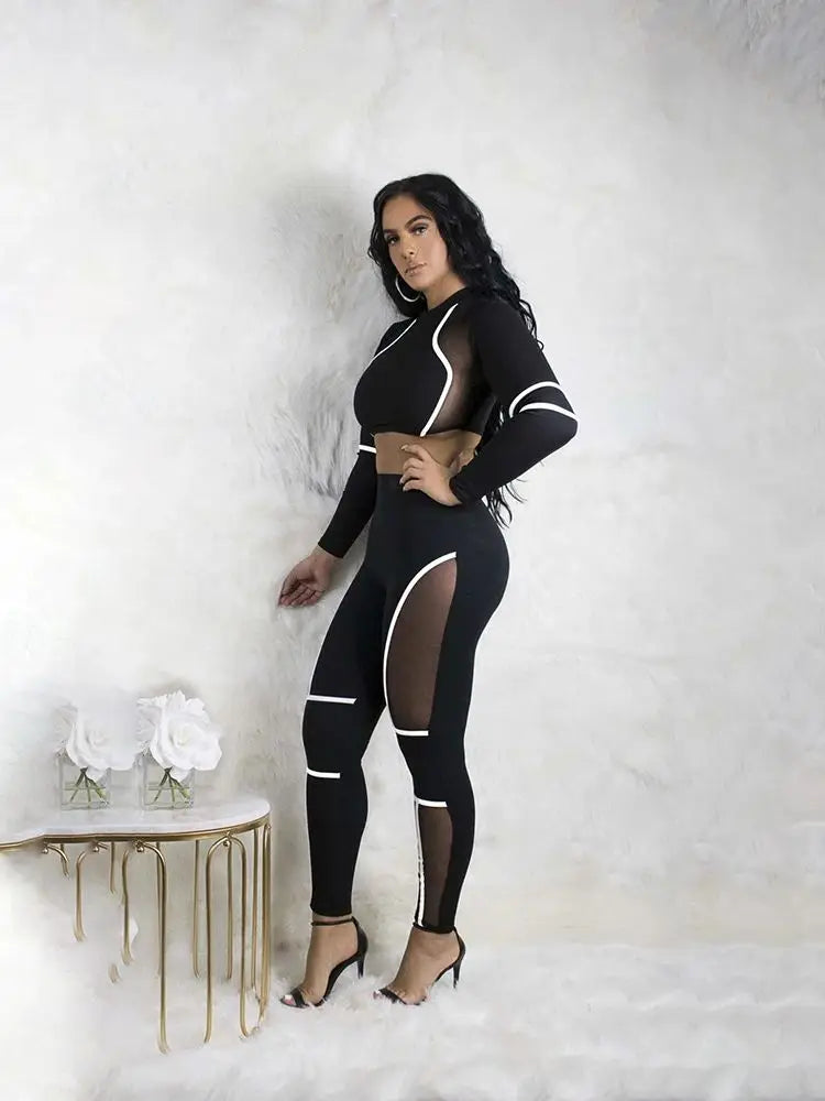 2024 Women's Seamless Workout Set - Long Sleeve Yoga Tracksuit & Push Up Bodysuit for Gym, Fitness & Sports | Perfect for Yoga, Running & Home Workouts