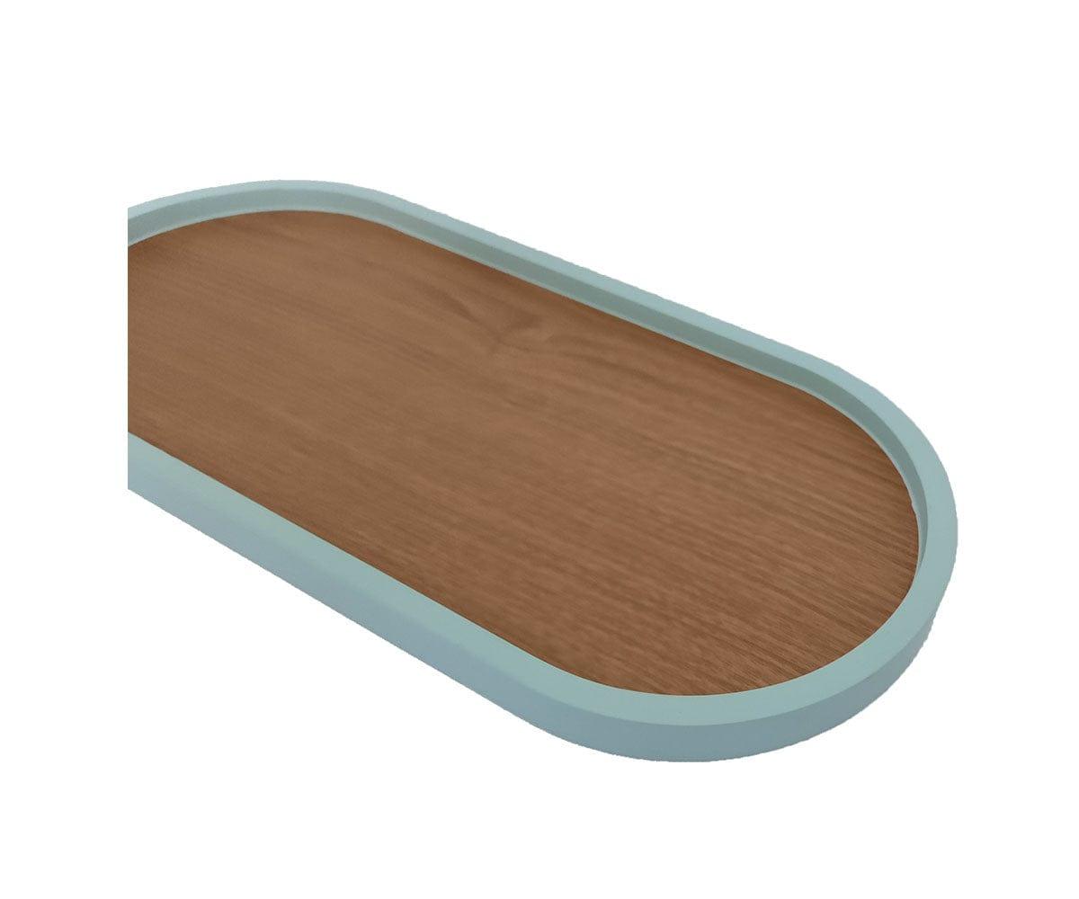 Elegant Oval Lacquer Trim Tray - Perfect for Nail Art, Manicure Tools & Beauty Accessories Organization - Ideal for Salon Professionals & Home Use