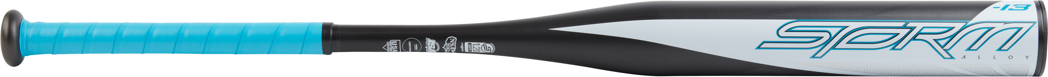 Rawlings Storm Fastpitch Softball Bat -13 Inch Youth/Adult Size | Lightweight Aluminum Alloy for Fast Swing Speed | Perfect for Games, Practice & Training