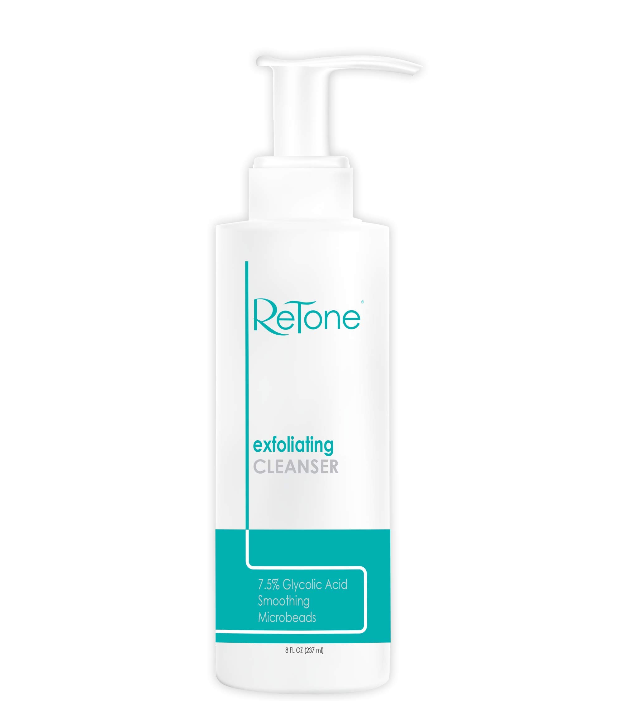 ReTone Keratosis Pilaris Exfoliating Body Wash for KP Treatment - Glycolic Acid Cleanser to Soften Rough, Bumpy Skin & Treat Body Acne | Gentle Exfoliation for Smooth Skin | Perfect for Dry, Irritated Skin & KP Bumps Care