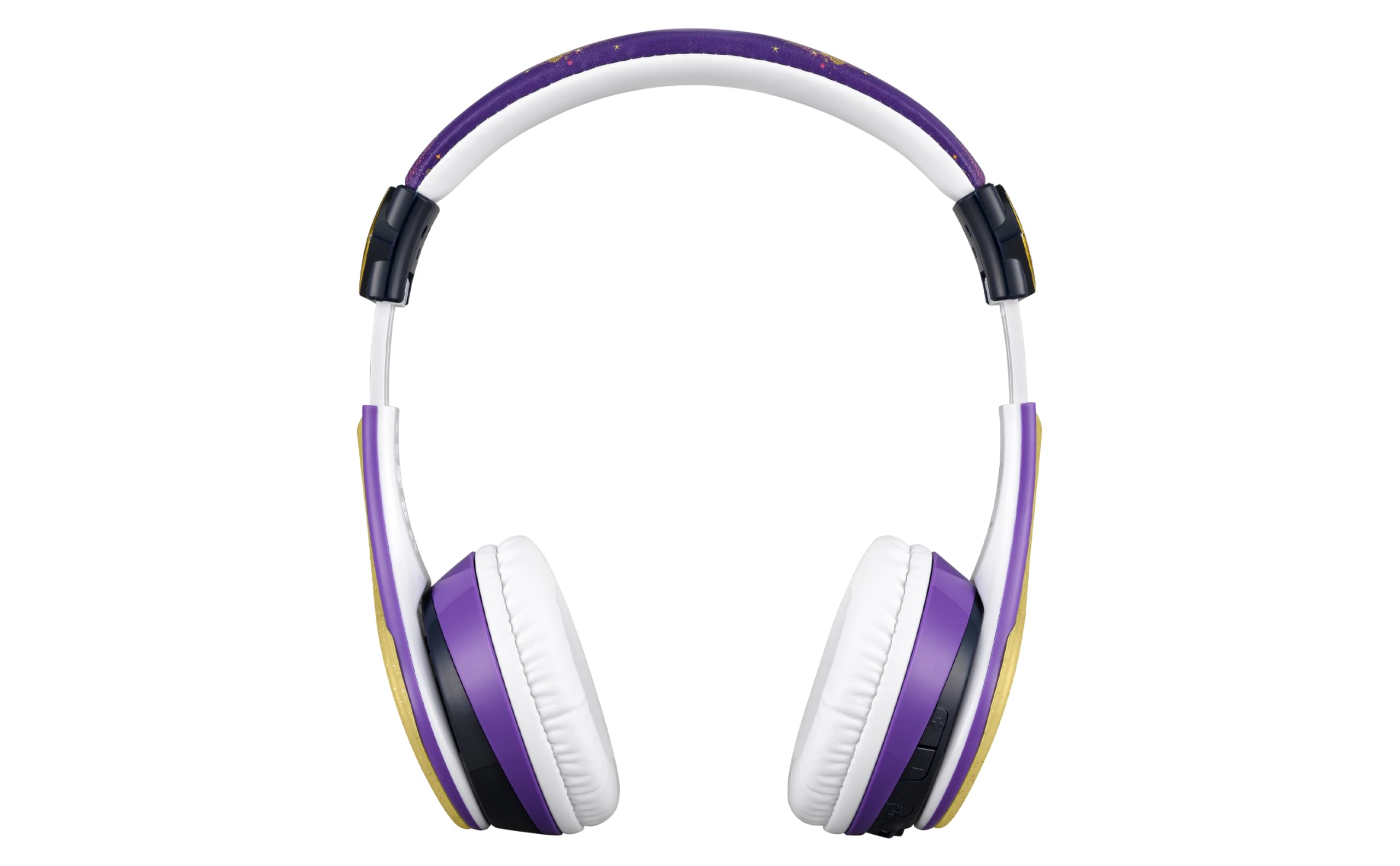 **eKids Disney Wish Bluetooth Headphones for Kids – Wireless Headphones with Built-in Mic & AUX Cord, Volume-Limited Foldable Design – Perfect for School, Home, Travel & Online Learning**