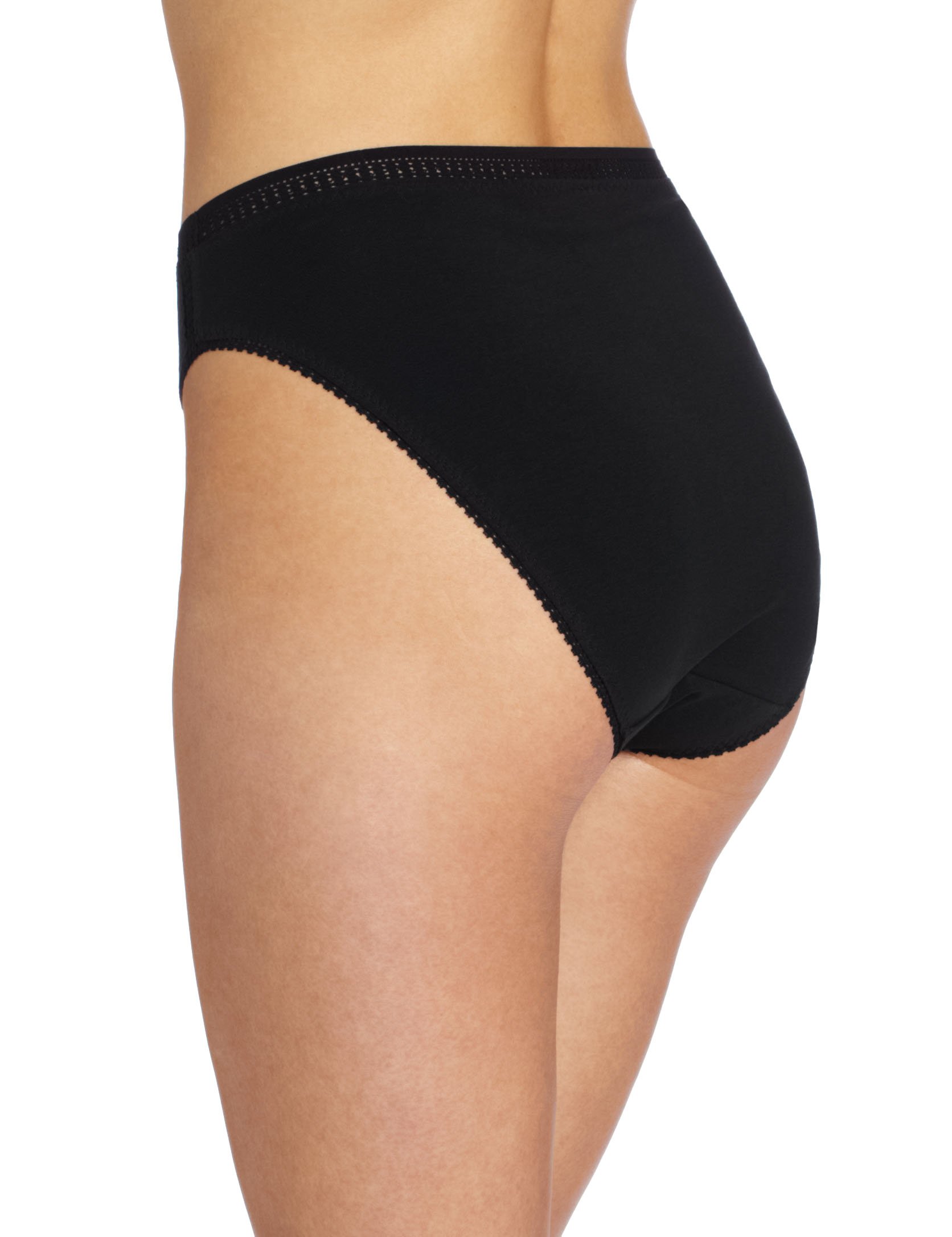 Gossamer Women's Cabana Hi Cut Underwear - Comfortable High Waist Panties for Everyday Wear, Perfect for Yoga, Workout & Lounge