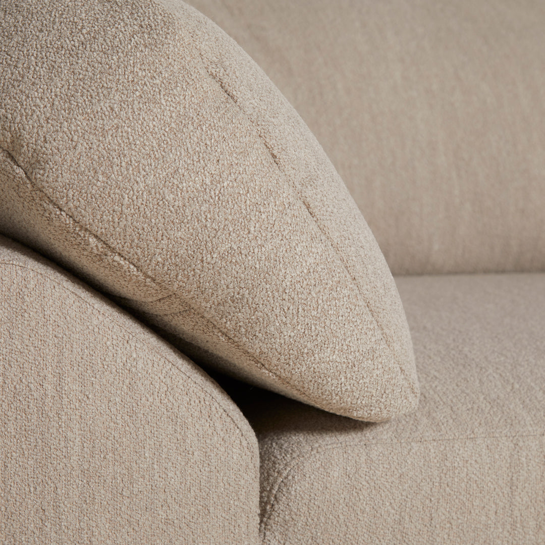 Modular Sectional Sofa with Pre-Configured Collar Design - Easy Setup for Living Room, Family Room & Home Theater Comfort