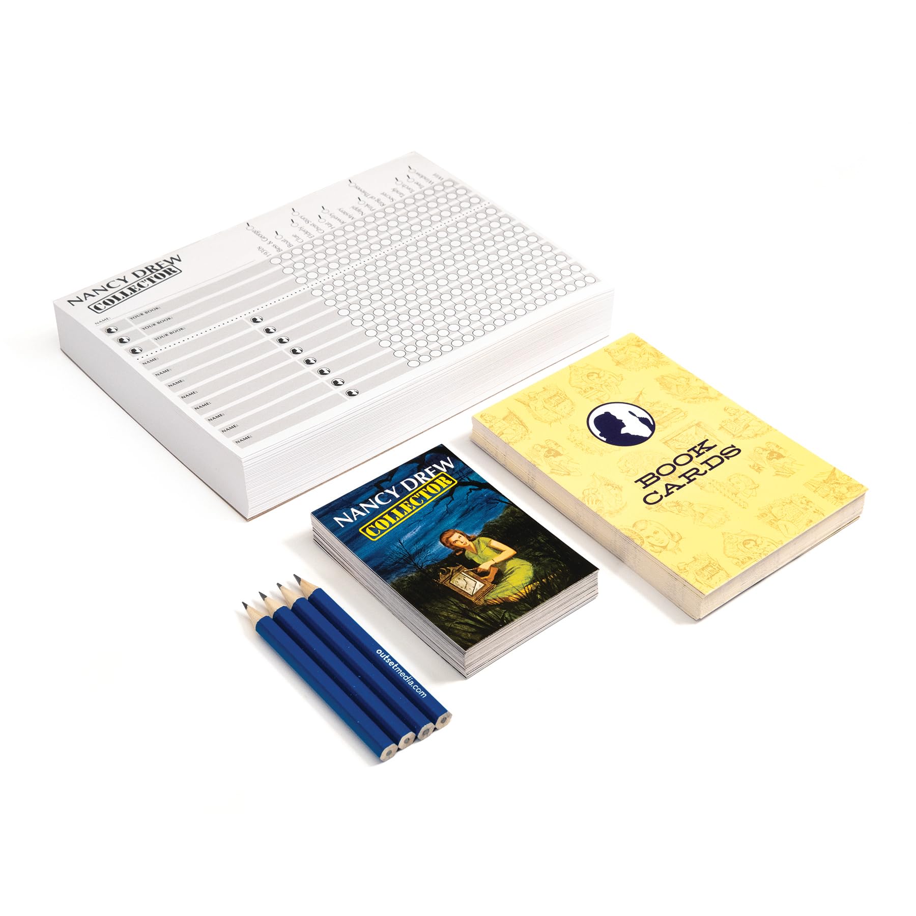 Nancy Drew Collector Card Game: Logic & Deduction for 2-4 Players, Ages 8+ by Outset - Perfect for Family Game Nights and Educational Fun
