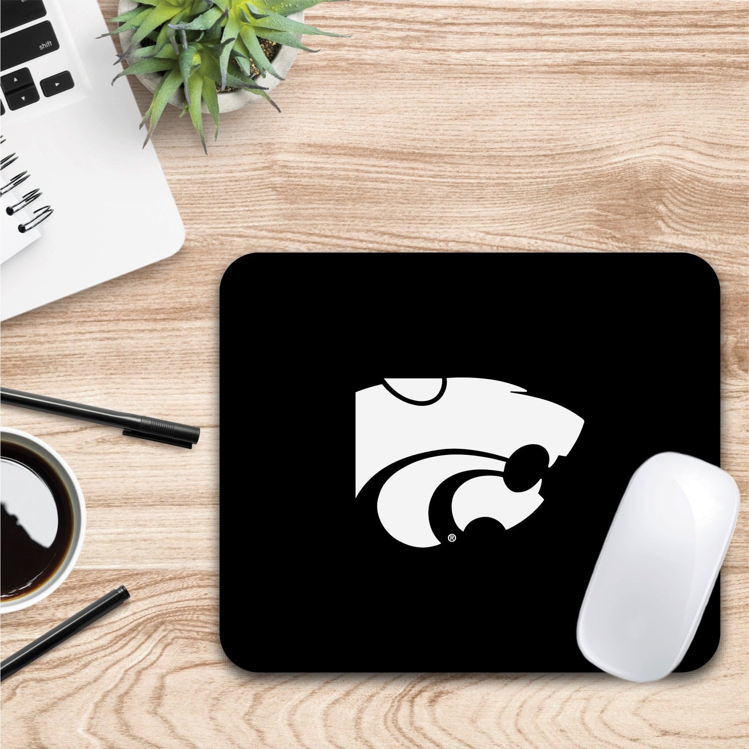 Kansas State University Mouse Pad - Classic Purple Fabric Gaming & Office Desk Mat for Computers, Laptops - Perfect for Work, Study & Gaming Setup