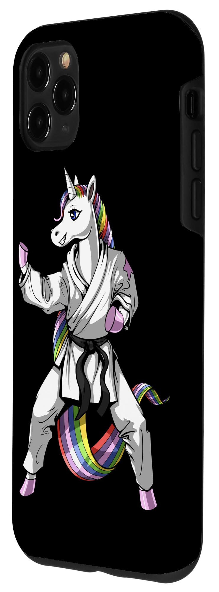 iPhone 11 Pro Max Case - Unicorn Design for Girls | Durable Martial Arts Inspired Phone Cover | Perfect for Karate, Taekwondo & Kickboxing Training